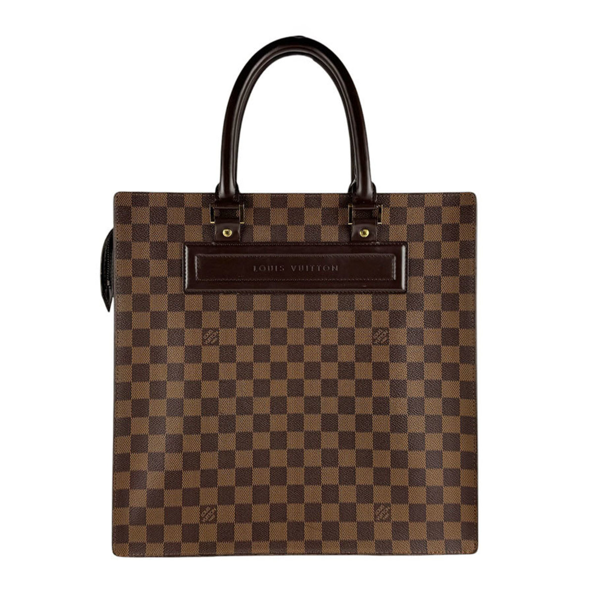 Louis Vuitton Damier Canvas Ebene Damier Canvas Handbag (Pre-Owned)
