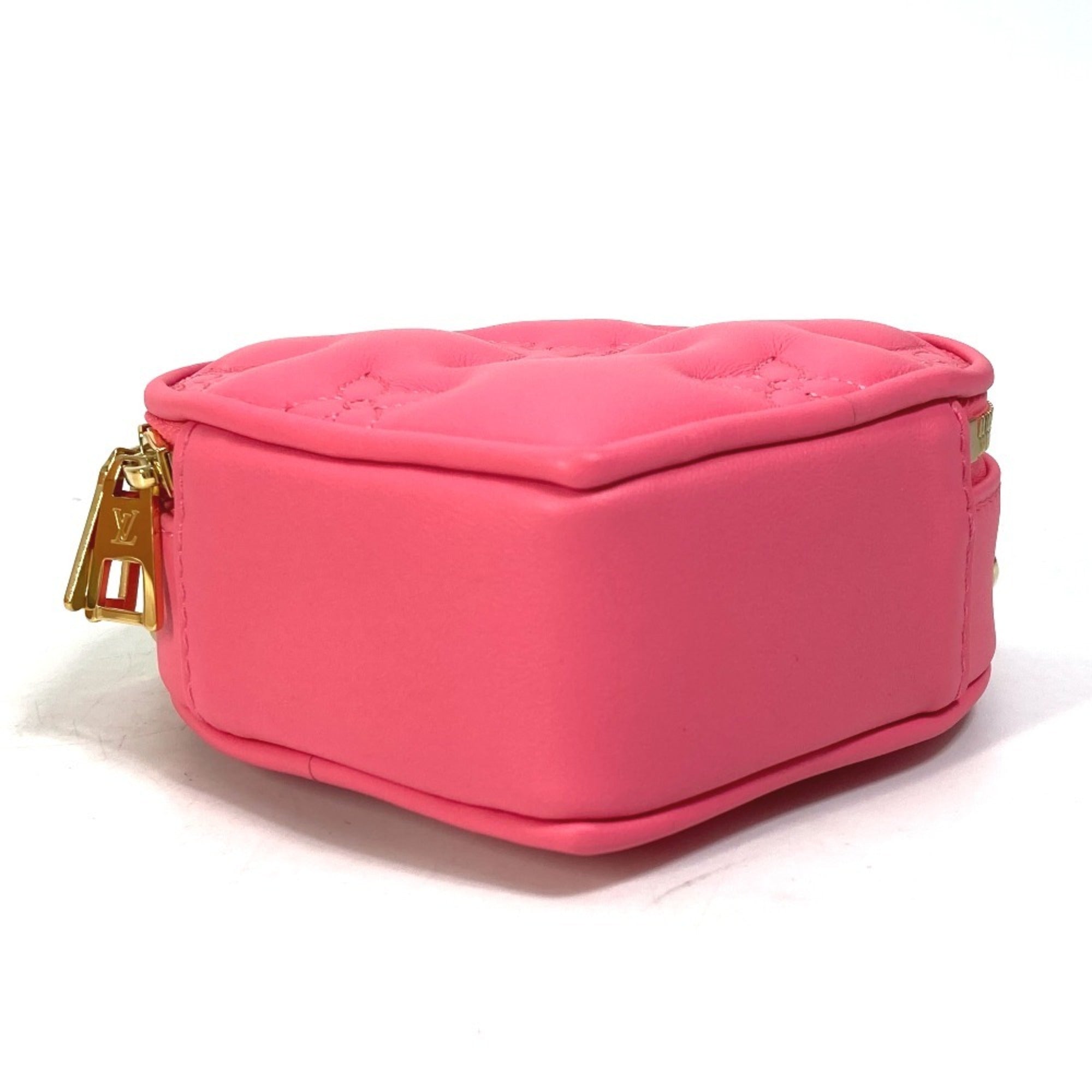 Louis Vuitton Pink Leather Handbag Shoulder Bag (Pre-Owned)
