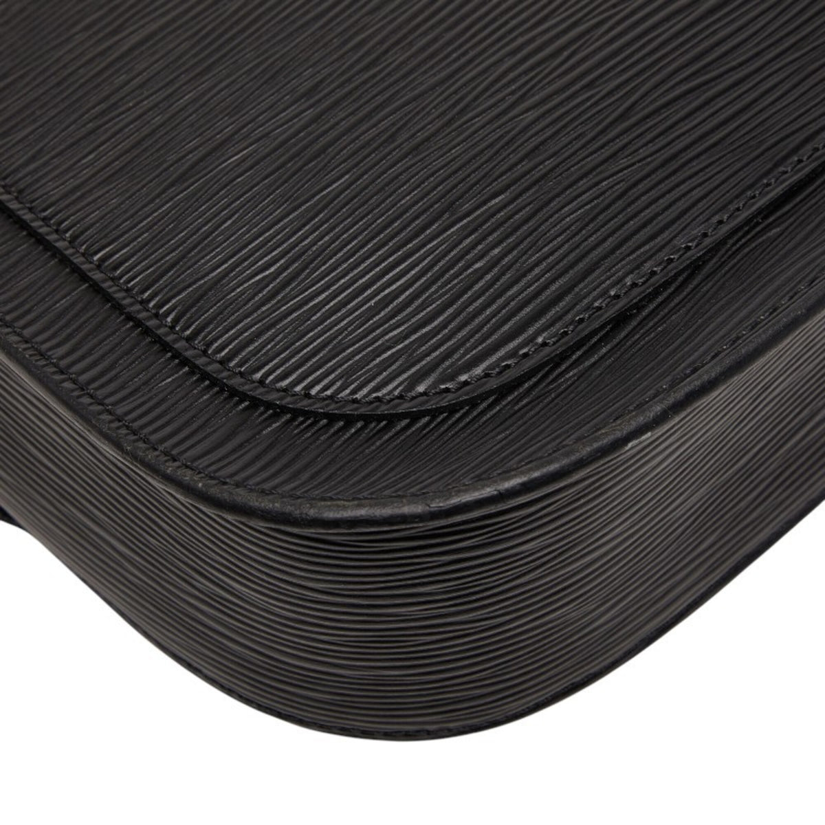 Louis Vuitton Black Noir Leather Shoulder Bag (Pre-Owned)