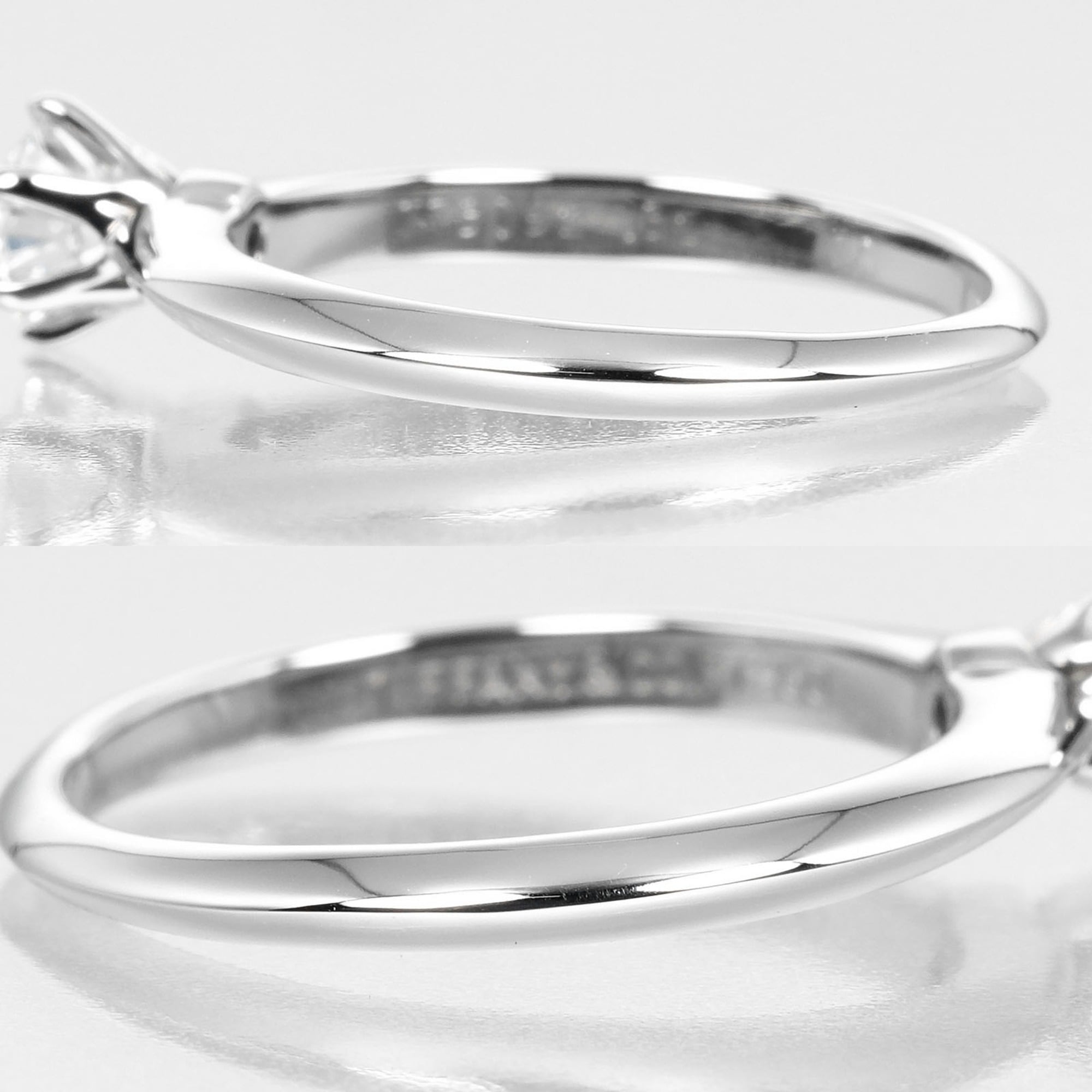 Tiffany Platinum 950 Band Ring (Pre-Owned)