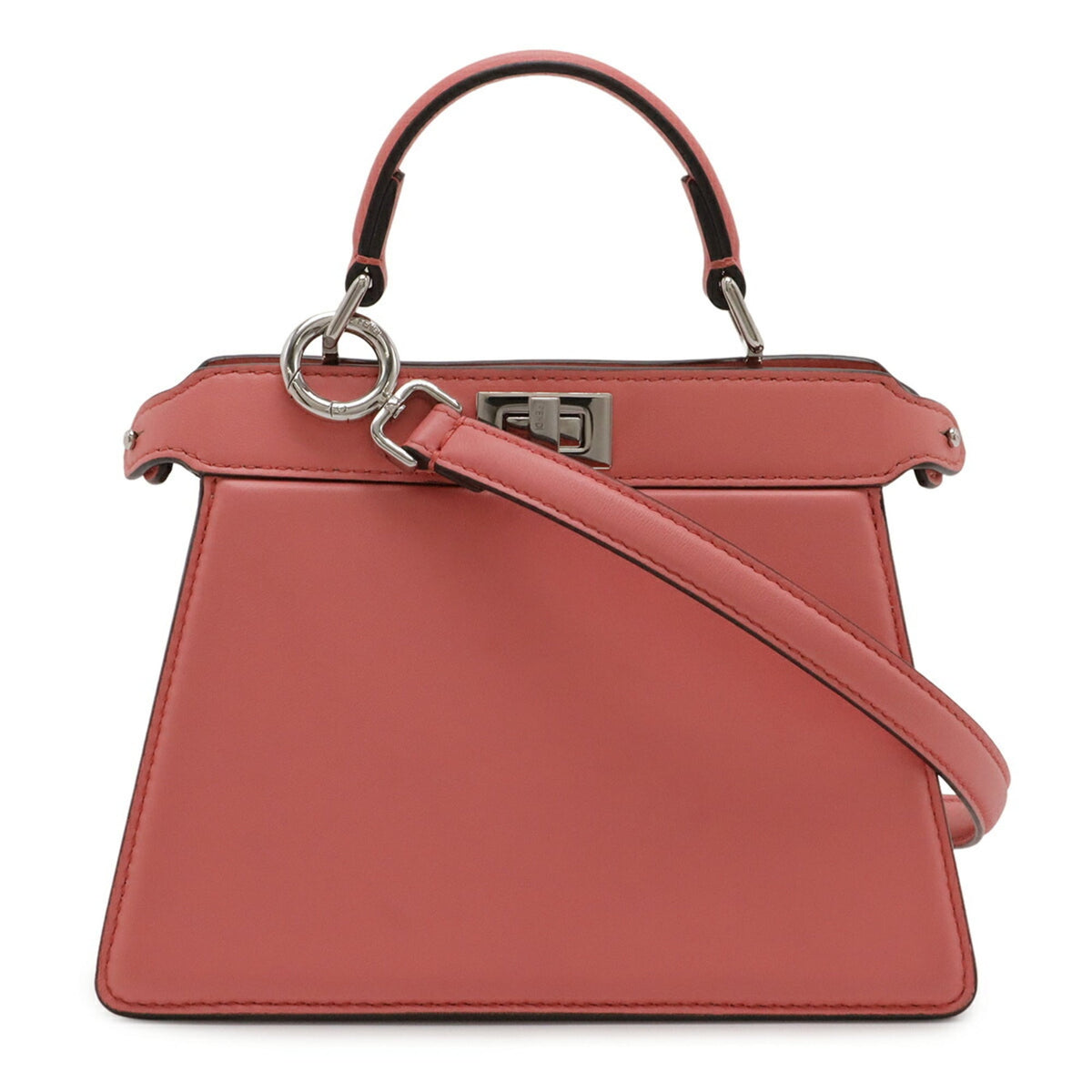 Fendi Pink Handbag Shoulder Bag (Pre-Owned)