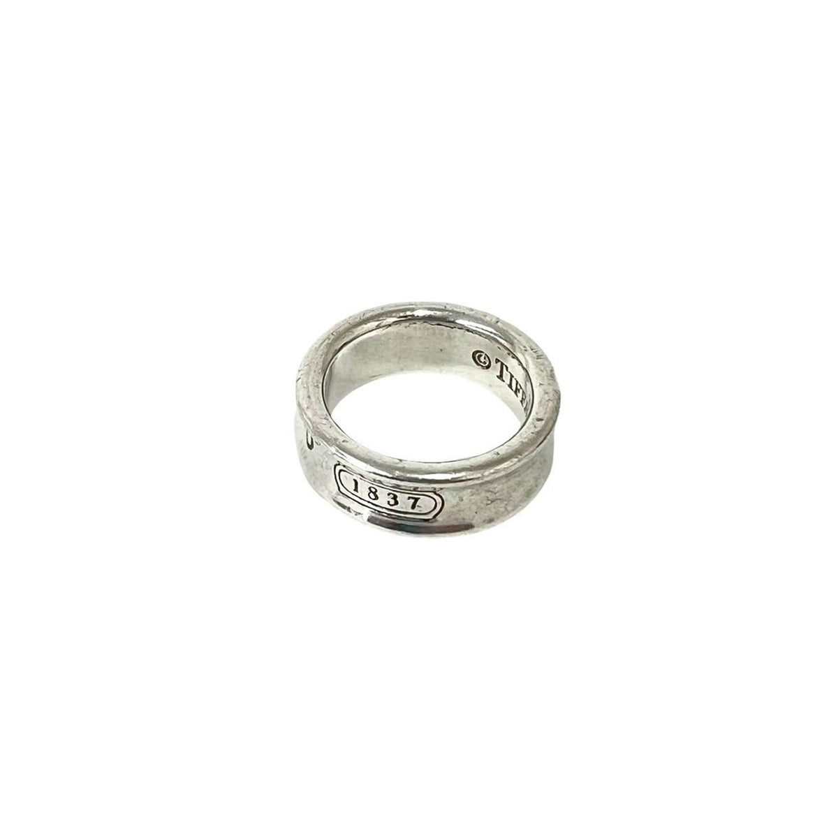 Tiffany Silver Silver 925 Band Ring (Pre-Owned)