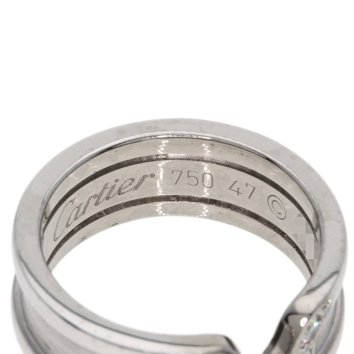 Cartier White Gold (18K) Band Ring (Pre-Owned)