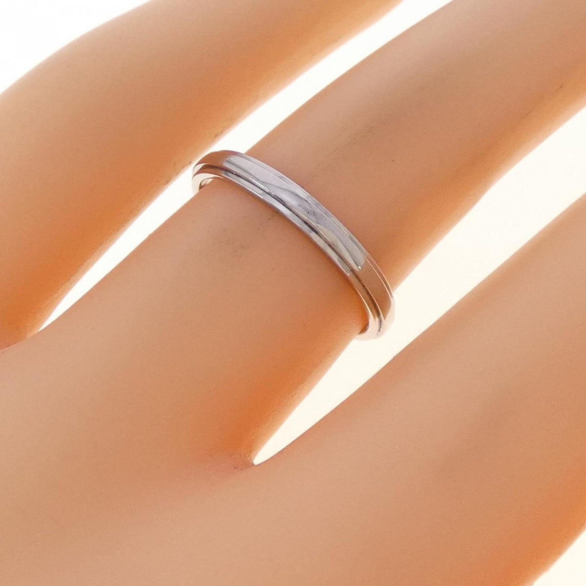 Cartier Platinum 950 Band Ring (Pre-Owned)