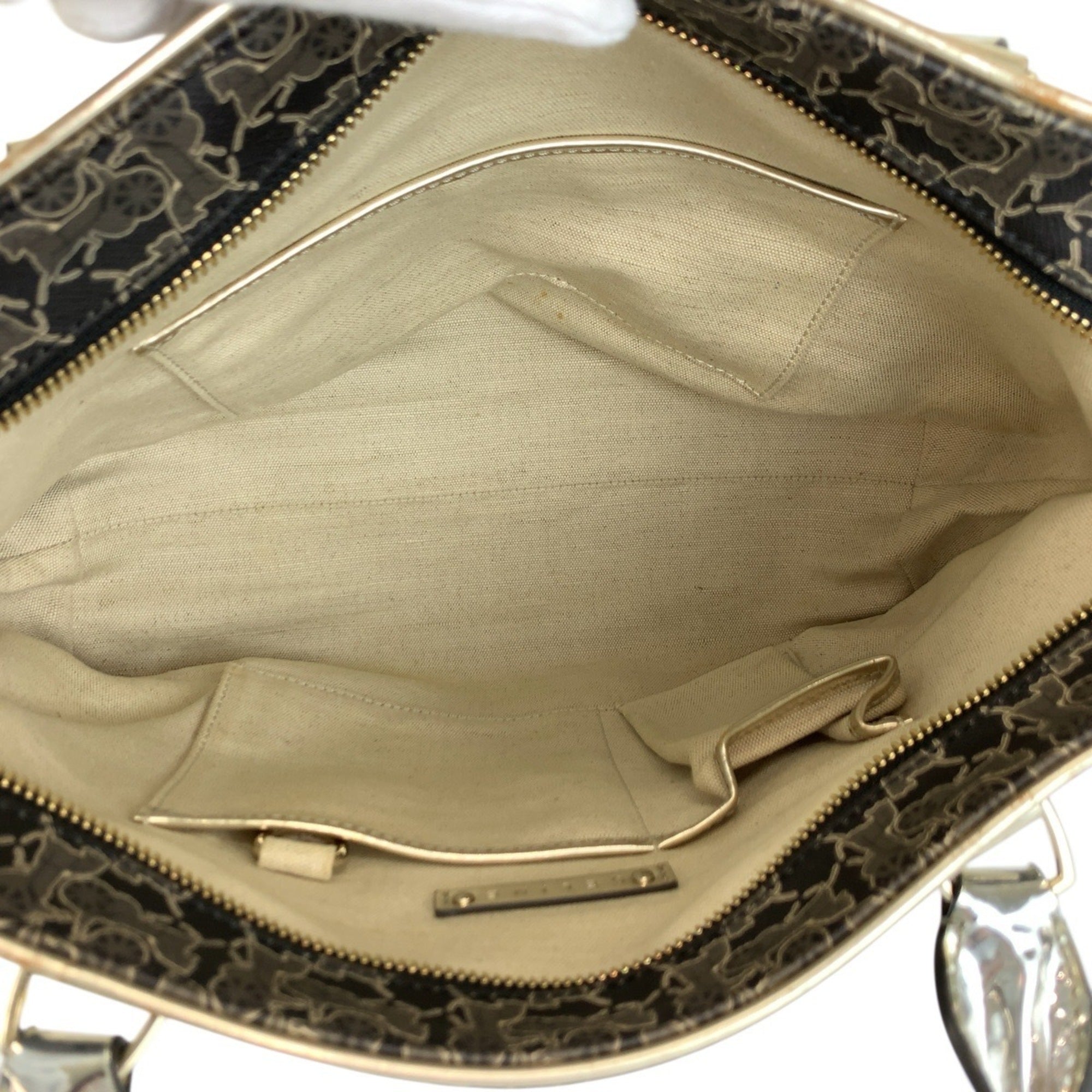 Celine Black Pvc Shoulder Bag Tote Bag (Pre-Owned)