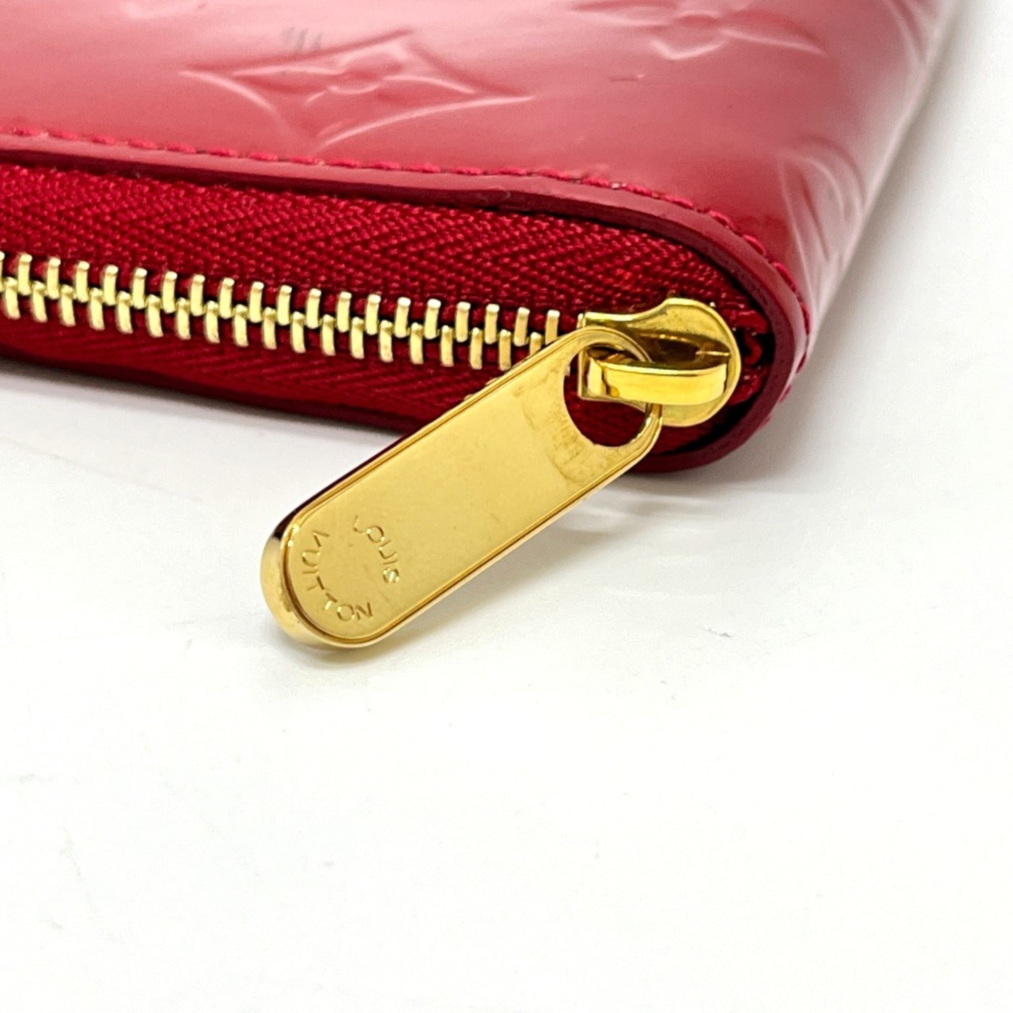 Louis Vuitton Pomme D'amour Monogram Vernis Coin Purse/Coin Case (Pre-Owned)