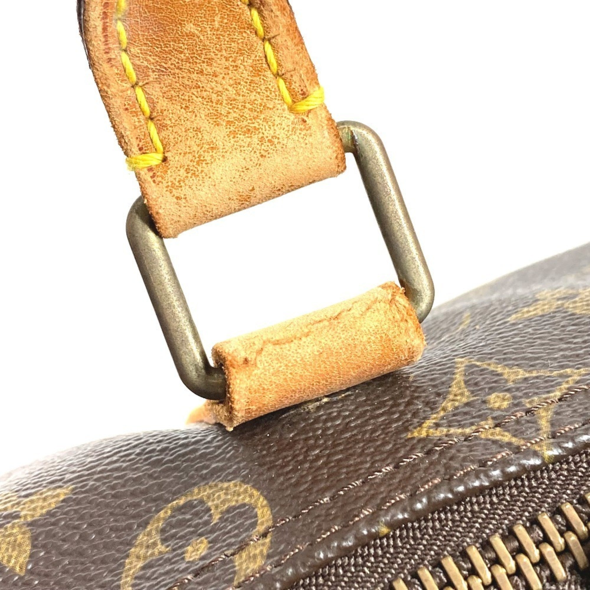 Louis Vuitton Brown Monogram Boston Bag Handbag (Pre-Owned)