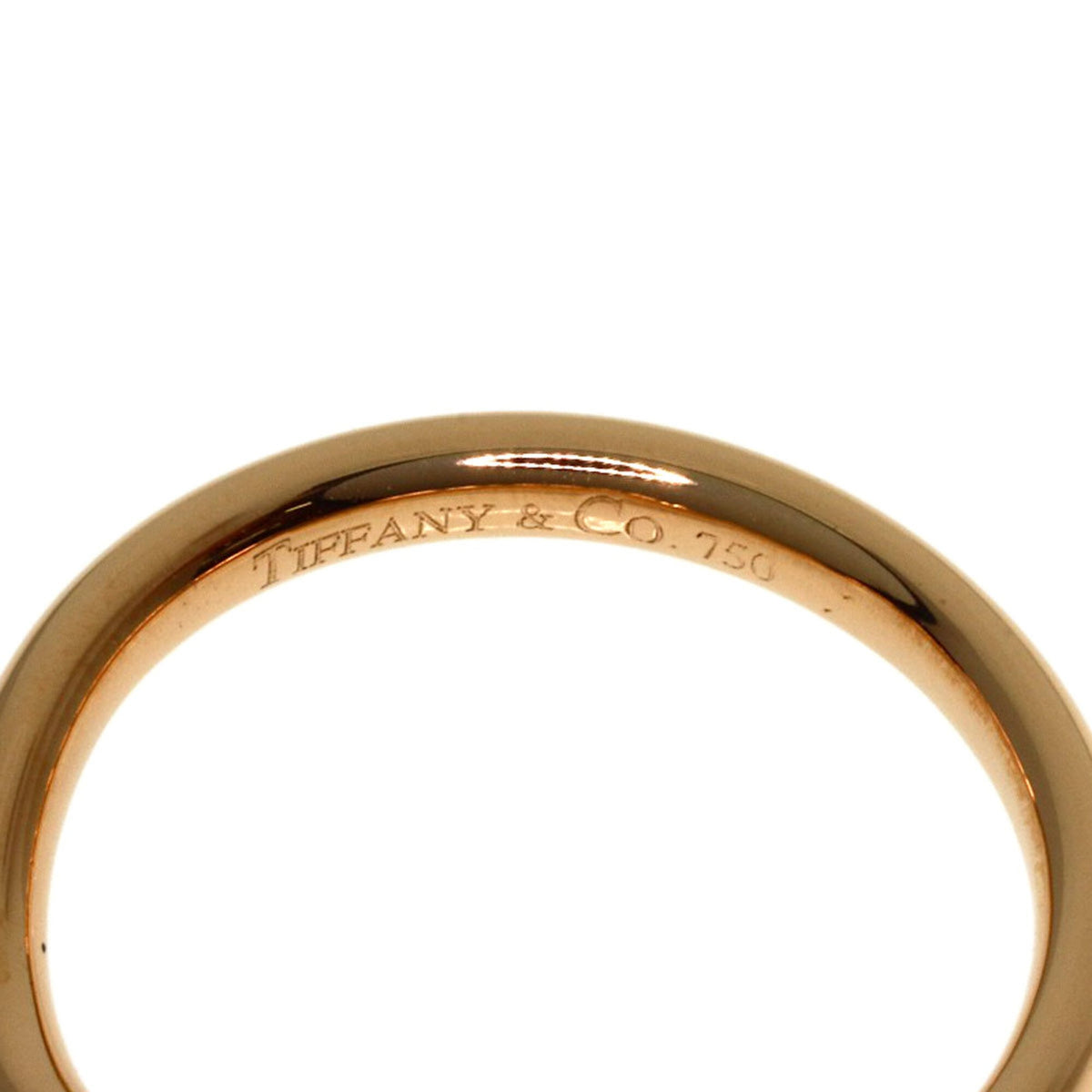 Tiffany Pink Gold (18K) Band Ring (Pre-Owned)