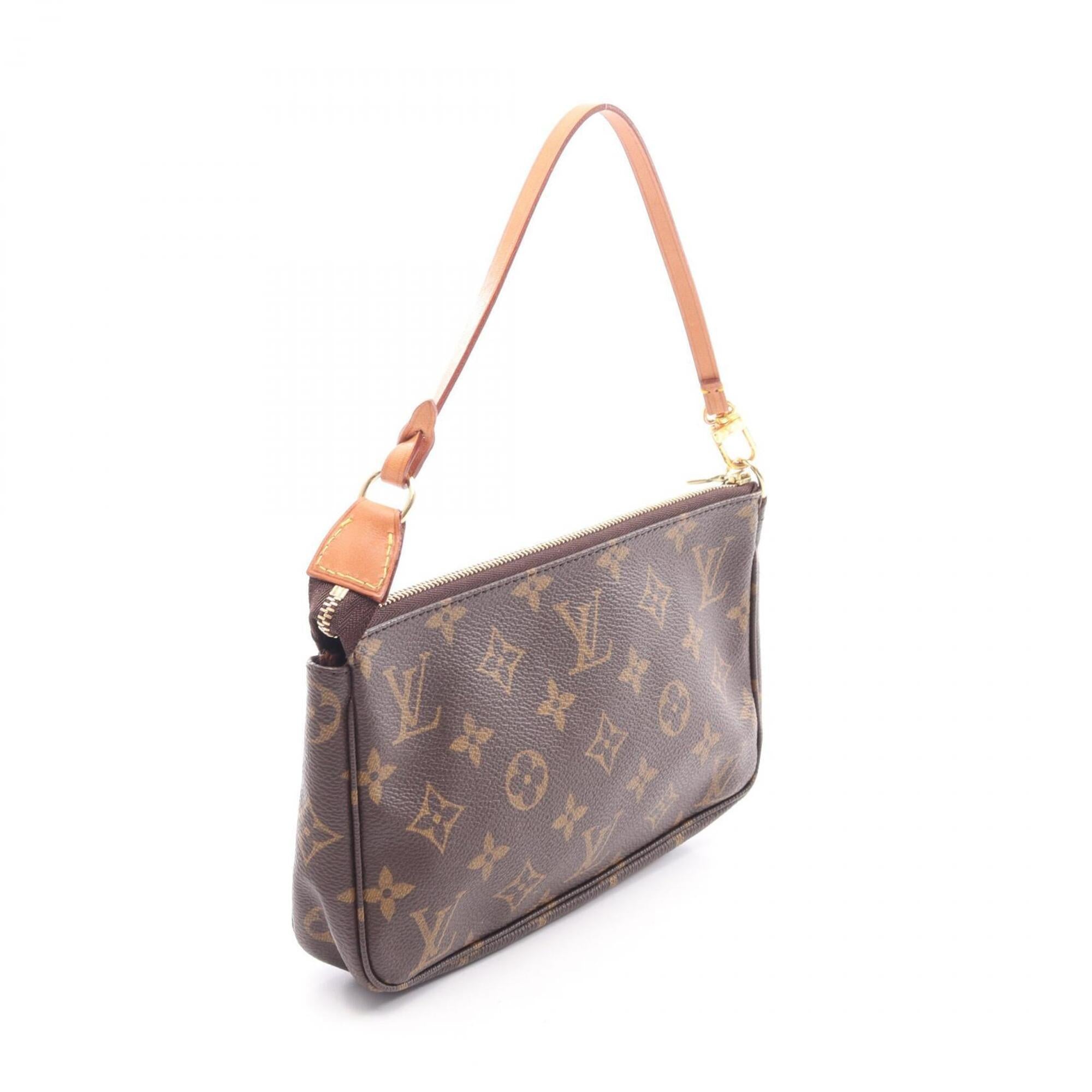 Louis Vuitton Monogram Brown Monogram Leather Handbag (Pre-Owned)