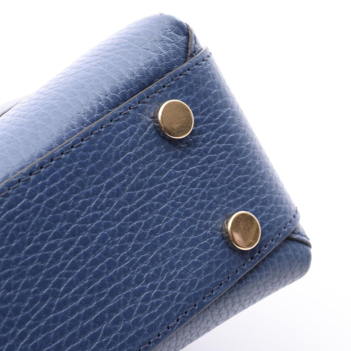 Gucci Blue Leather Handbag (Pre-Owned)