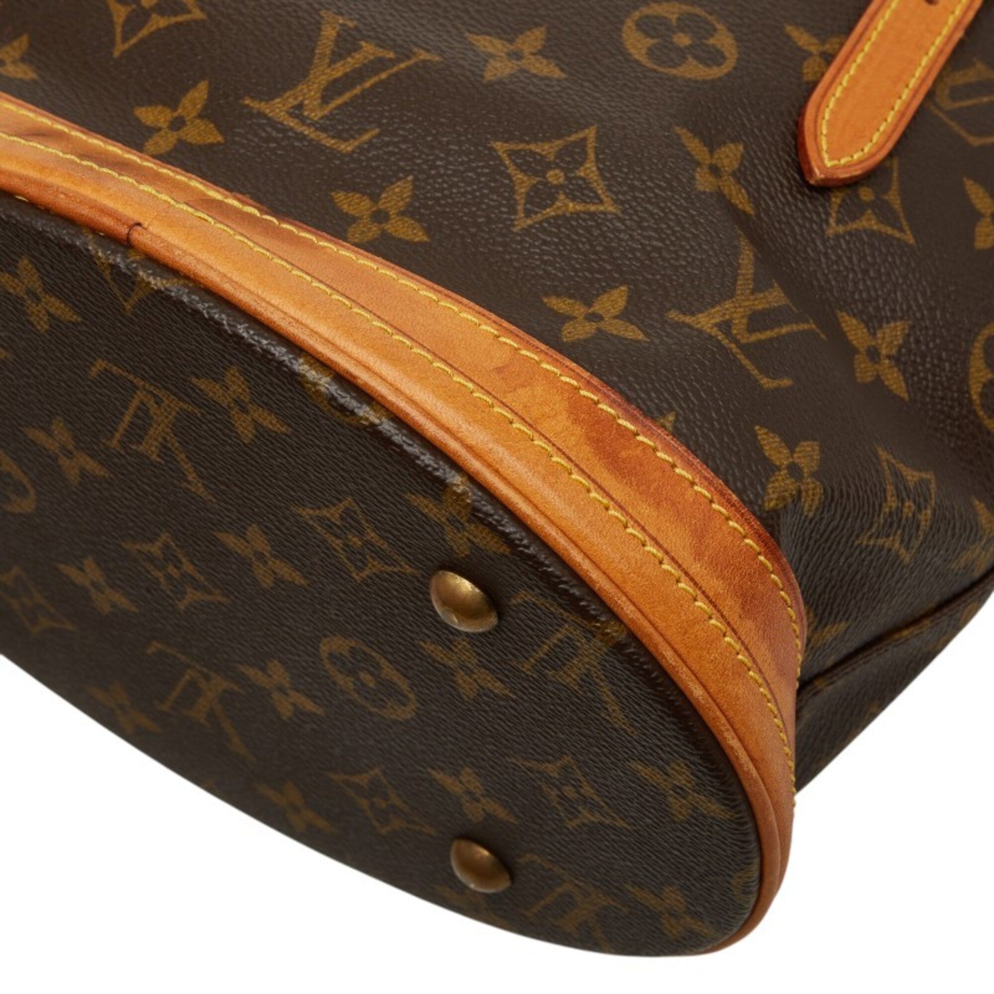 Louis Vuitton Brown Monogram Pvc Leather Handbag Shoulder Bag (Pre-Owned)