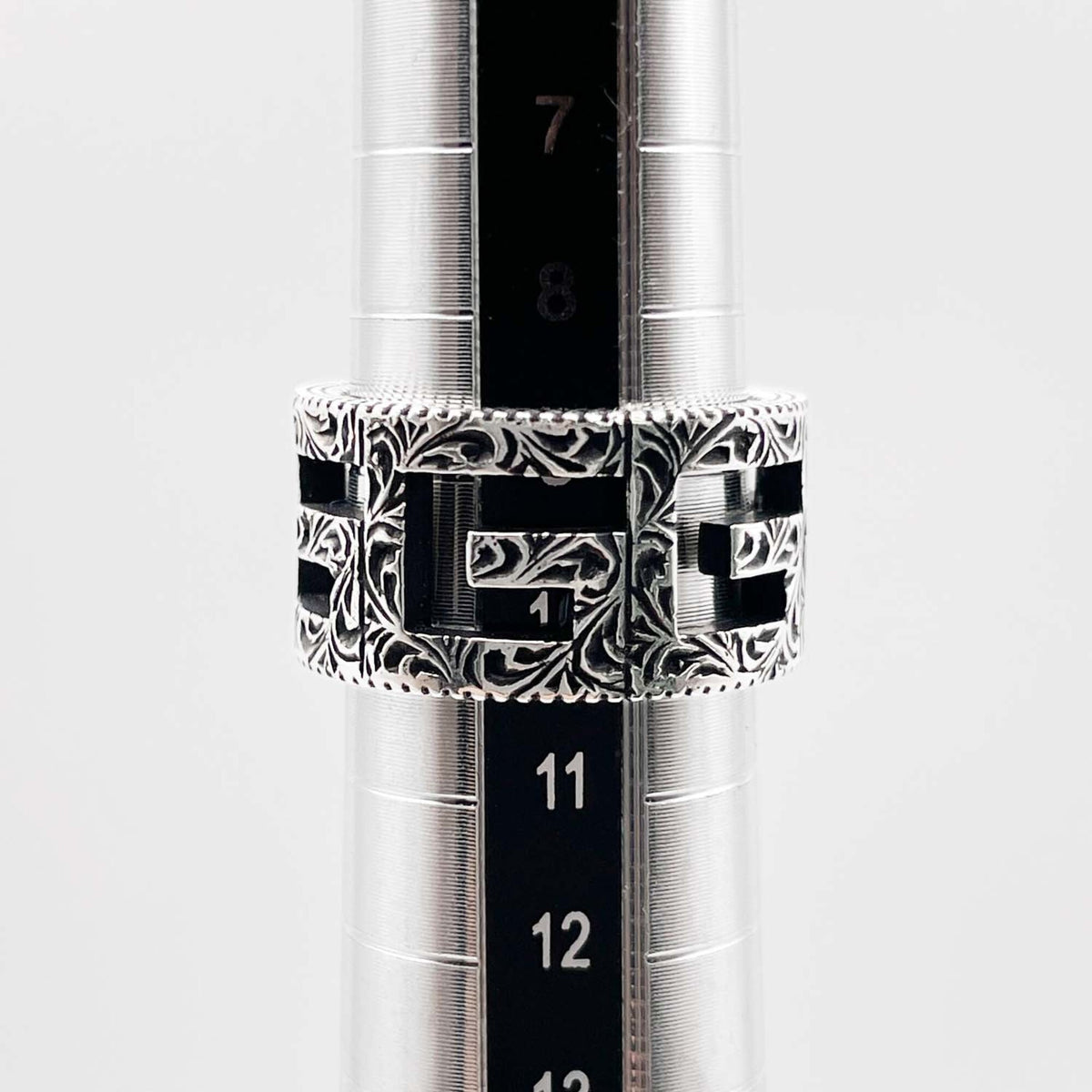 Gucci Silver Silver 925 Band Ring (Pre-Owned)