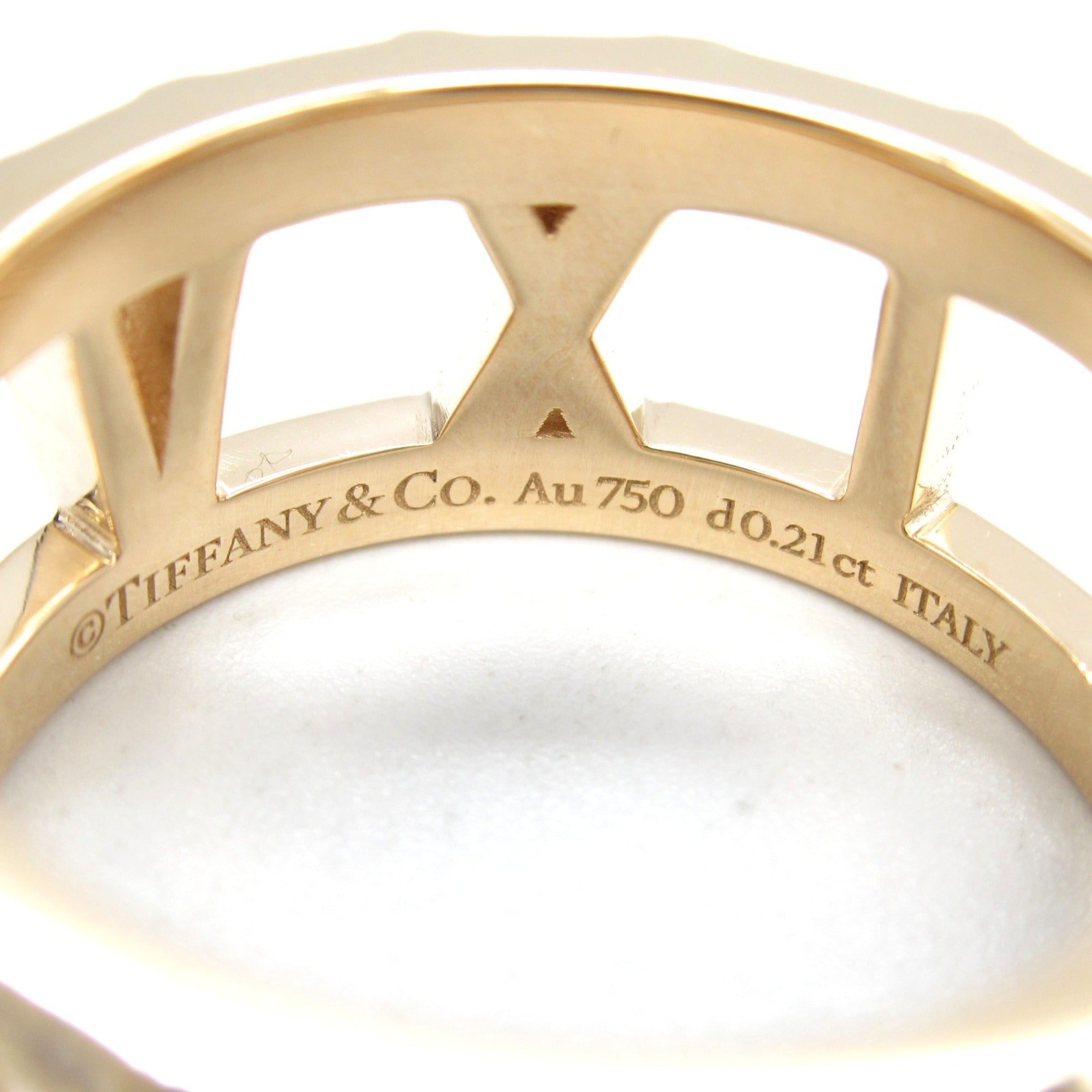 Tiffany Atlas Pink Couple Ring (Pre-Owned)