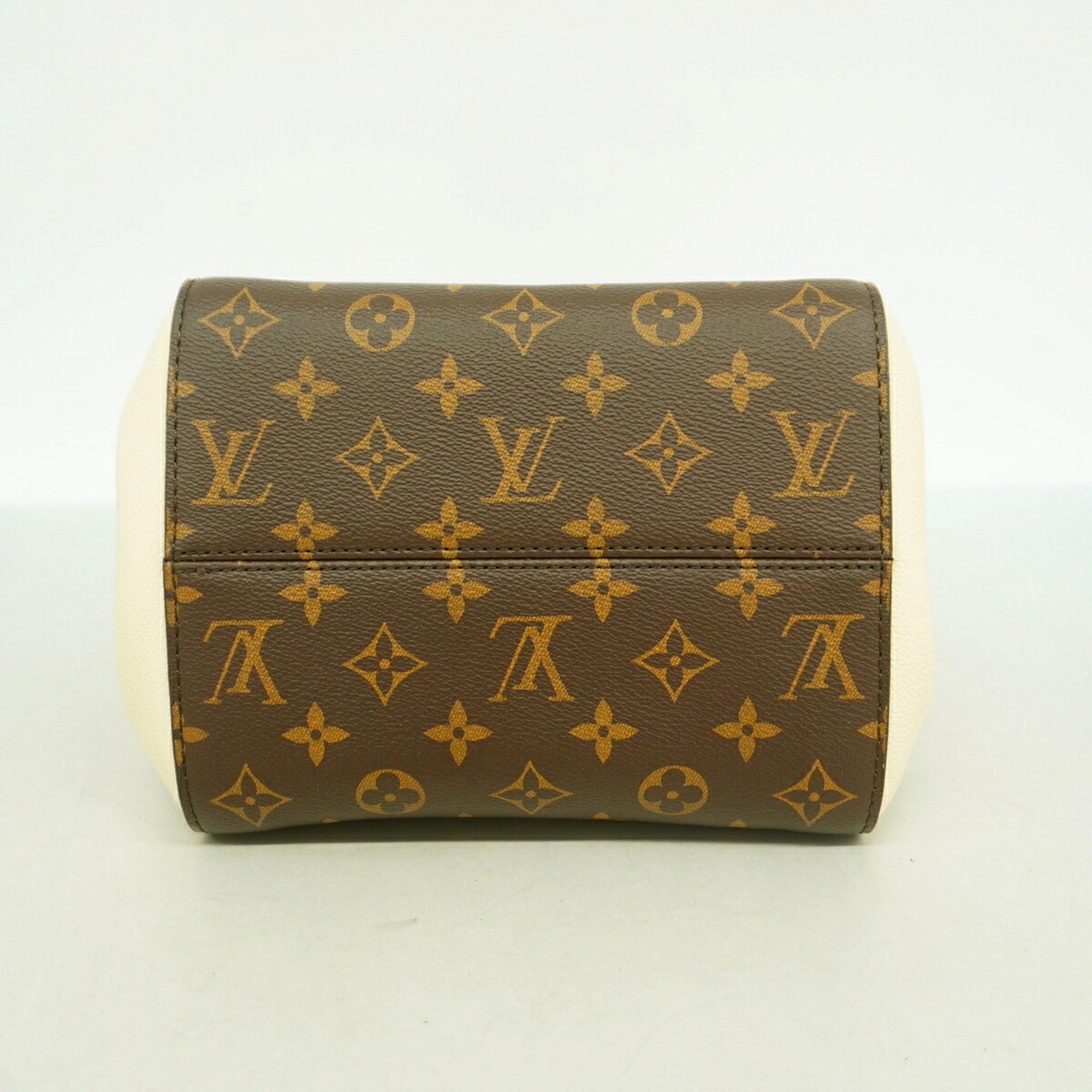 Louis Vuitton Brown Cerise Cream Handbag (Pre-Owned)