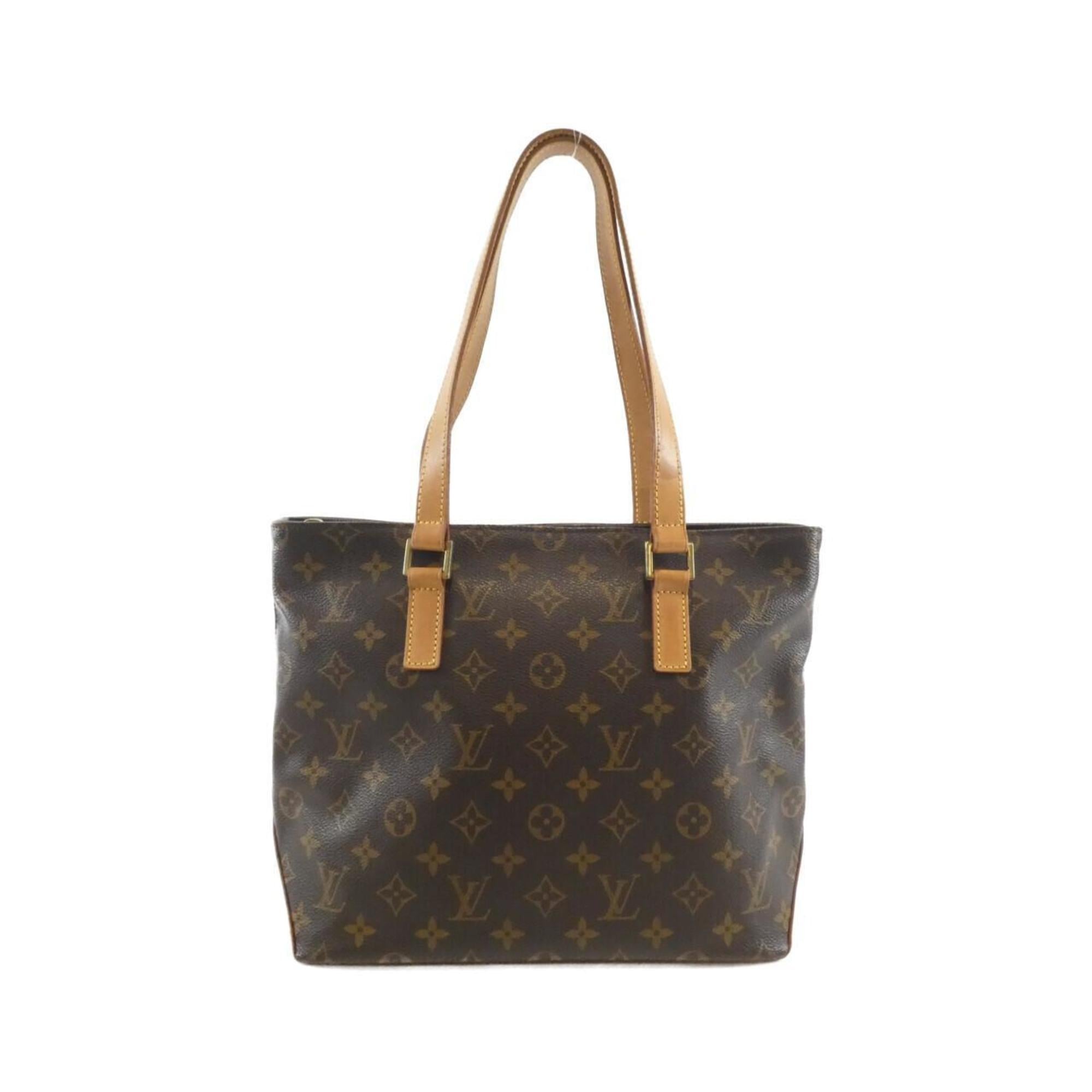 Louis Vuitton Marron Coated Canvas Handbag (Pre-Owned)