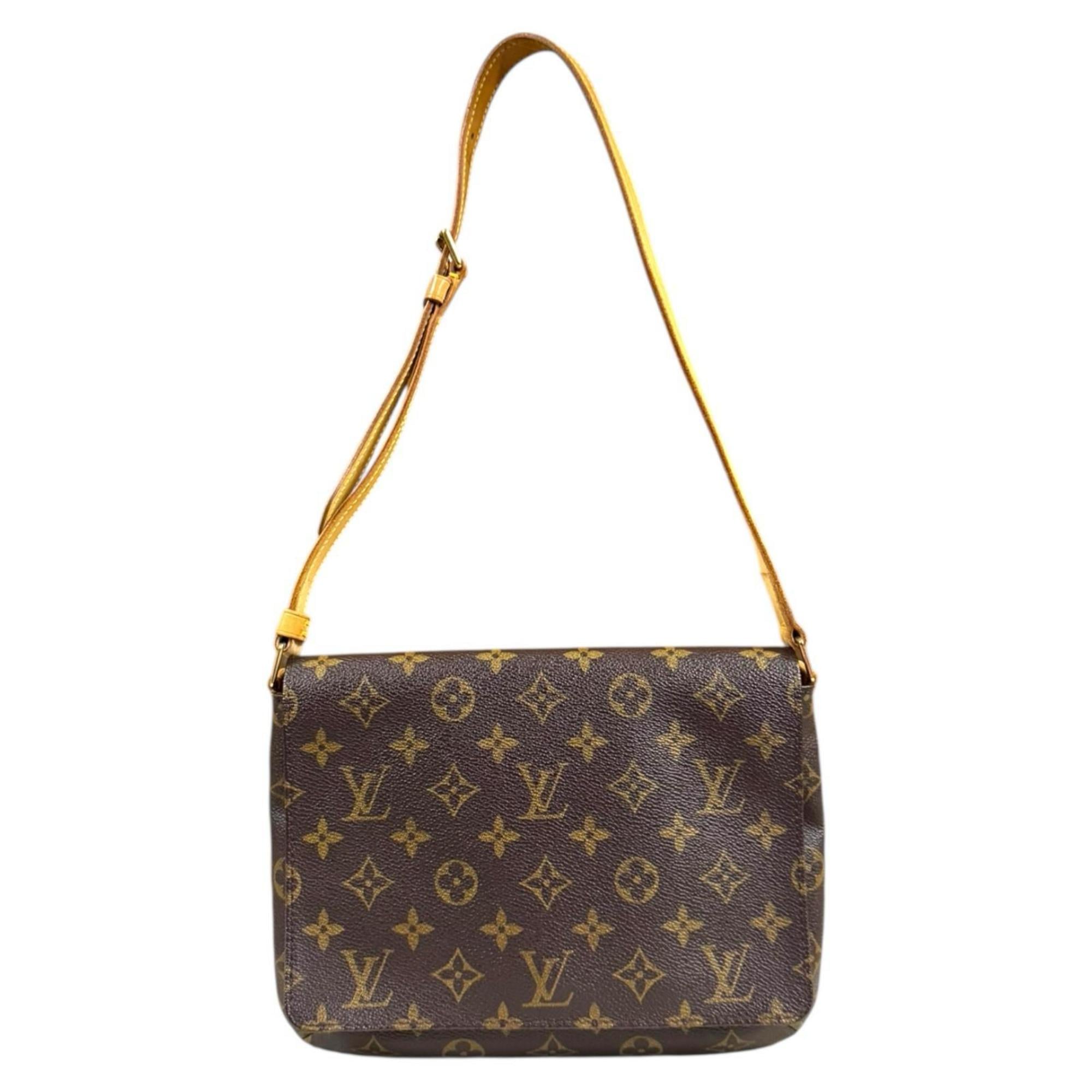 Louis Vuitton Brown Monogram Shoulder Bag (Pre-Owned)