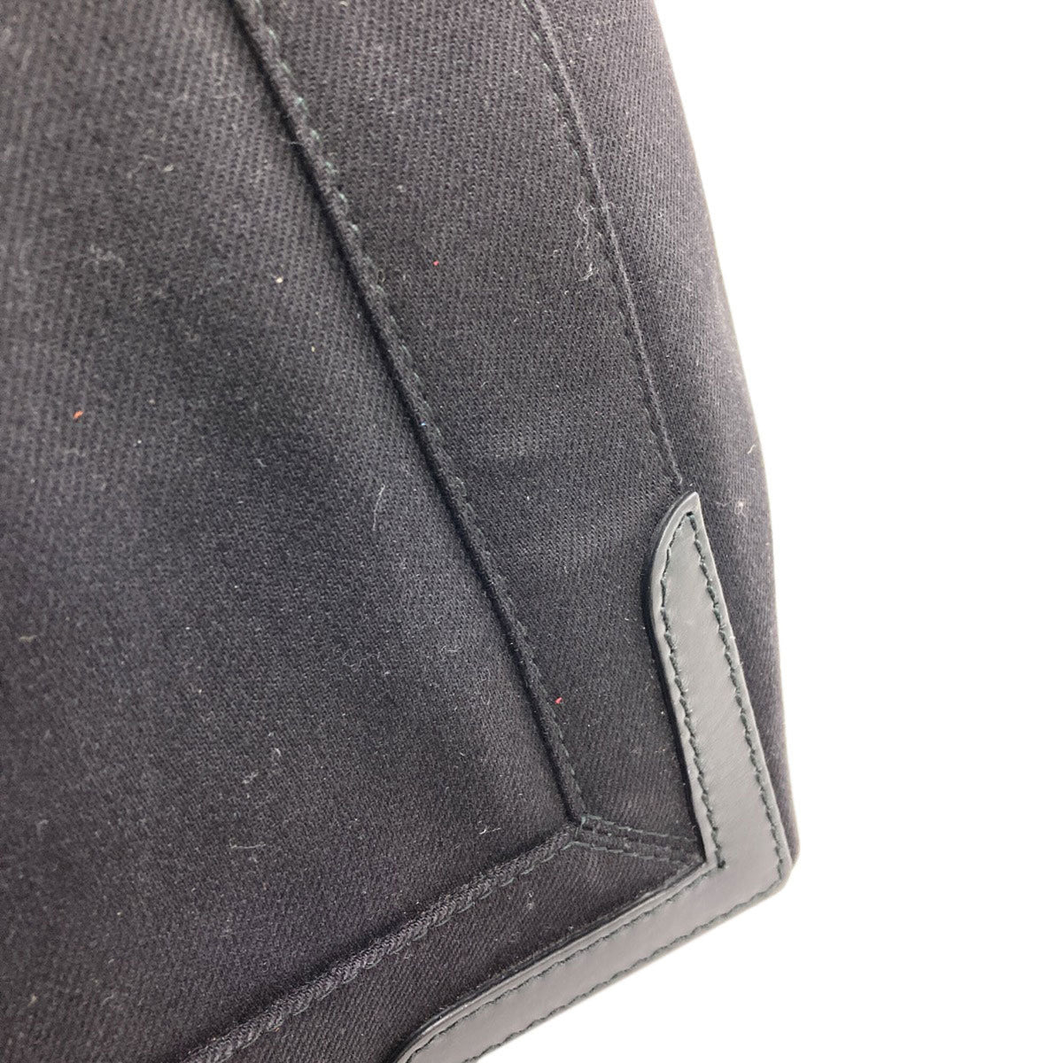 Balenciaga Black Canvas Handbag Pouch (Pre-Owned)