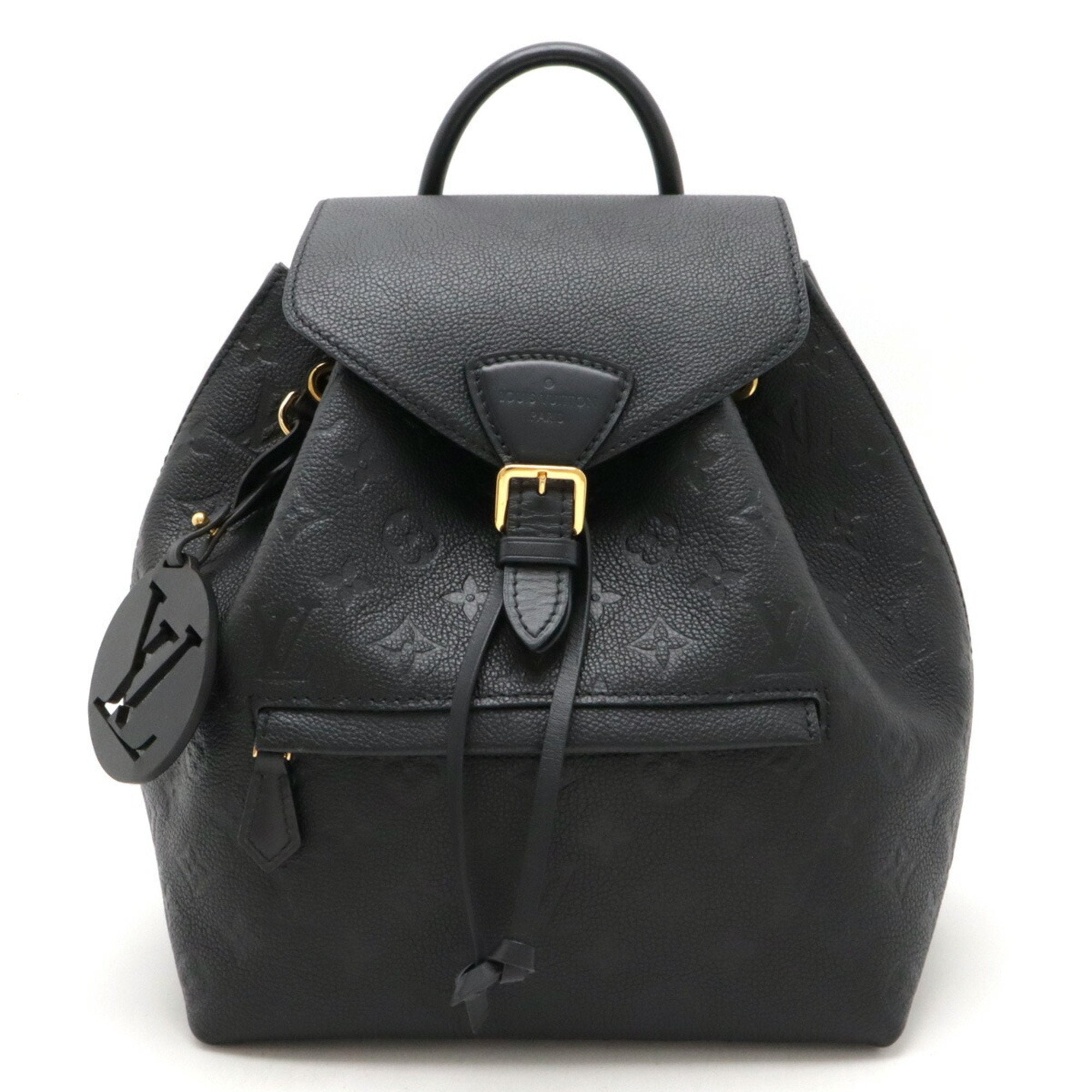 Louis Vuitton Black Noir Monogram Empreinte Leather Backpack (Pre-Owned)