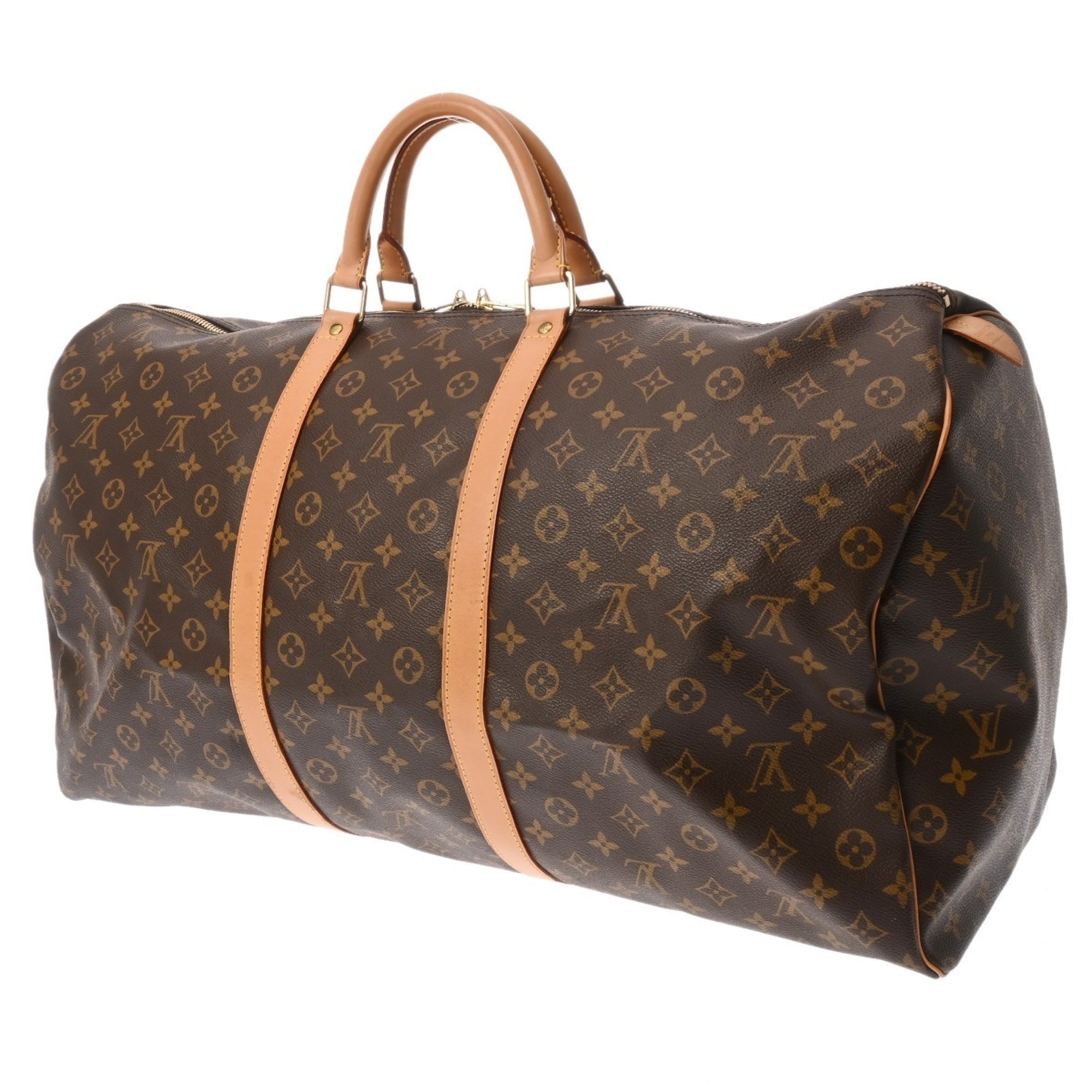 Louis Vuitton Brown Monogram Monogram Boston Bag (Pre-Owned)