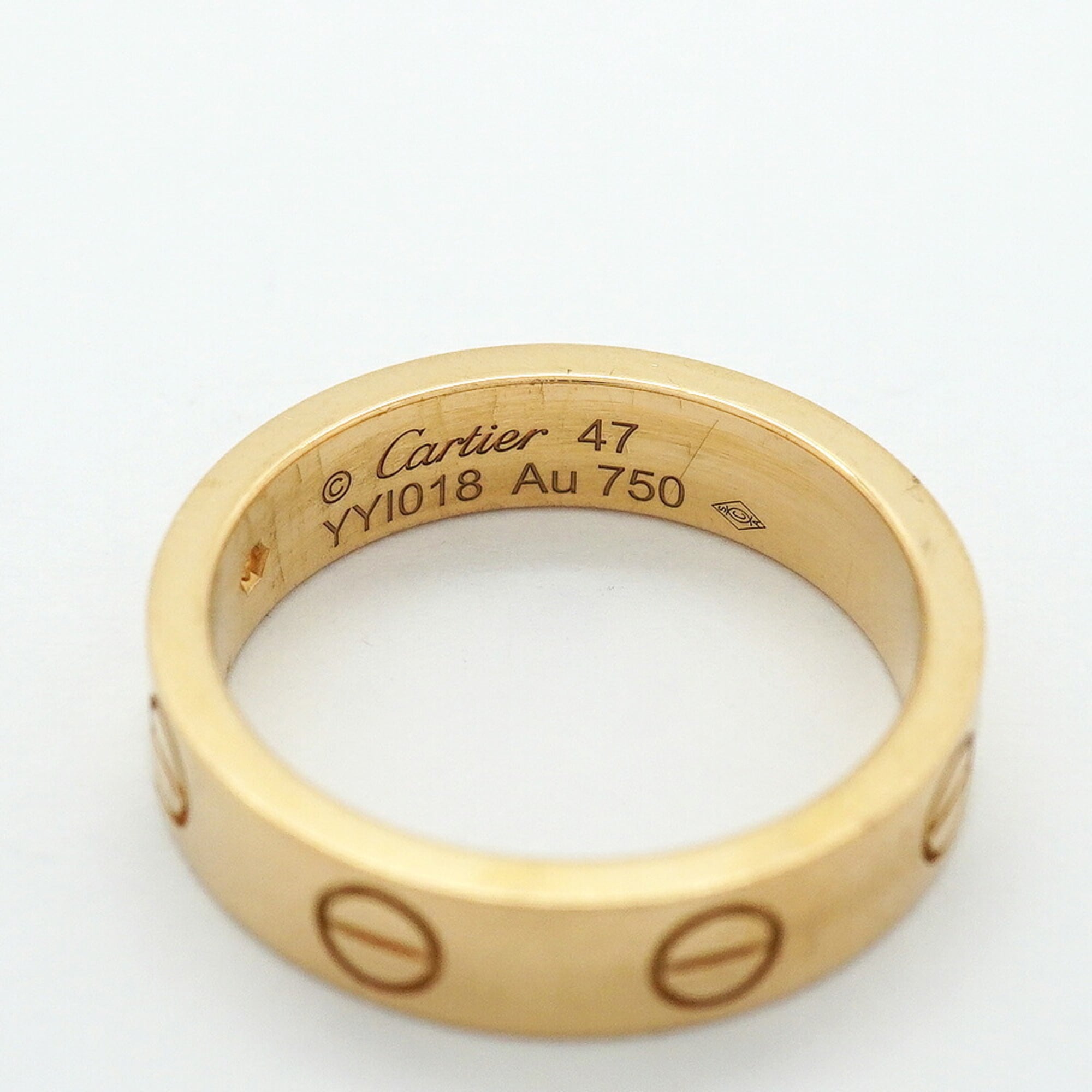 Cartier Yellow Gold (18K) Band Ring (Pre-Owned)
