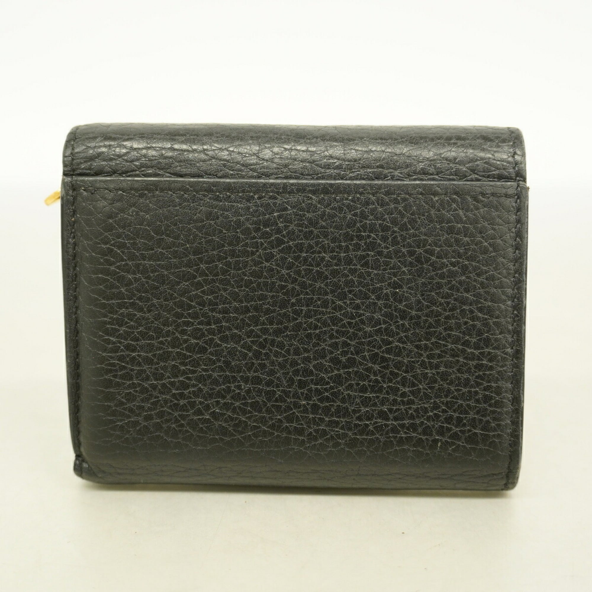 Louis Vuitton Noir Wallet (Tri-Fold) (Pre-Owned)