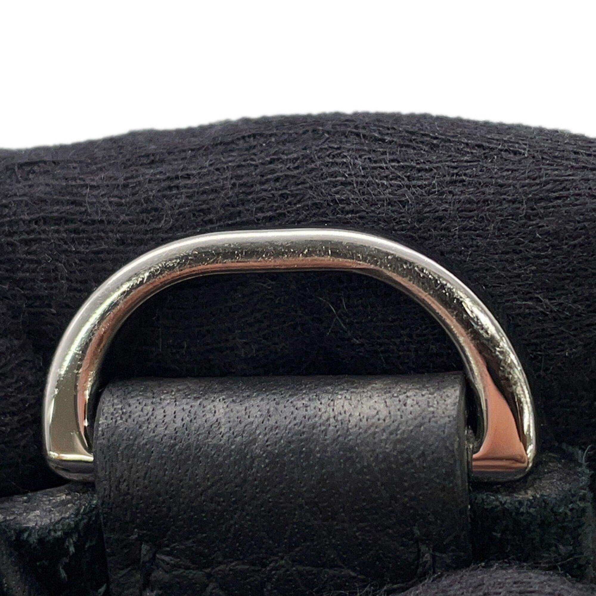 Hermes Kara Black Taurillon Clemence Leather Handbag Shoulder Bag (Pre-Owned)