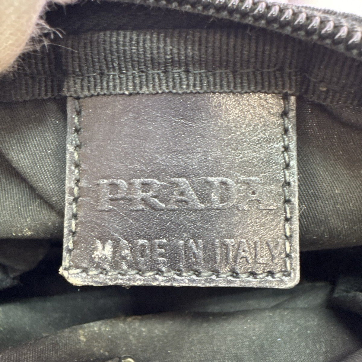 Prada Black Nylon Pouch (Pre-Owned)