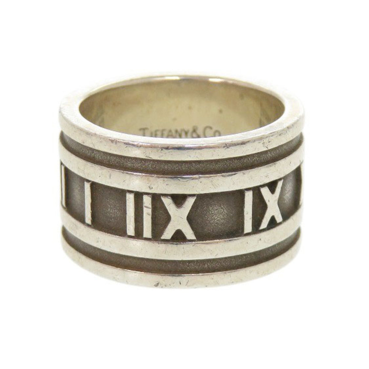 Tiffany Silver Silver 925 Band Ring (Pre-Owned)