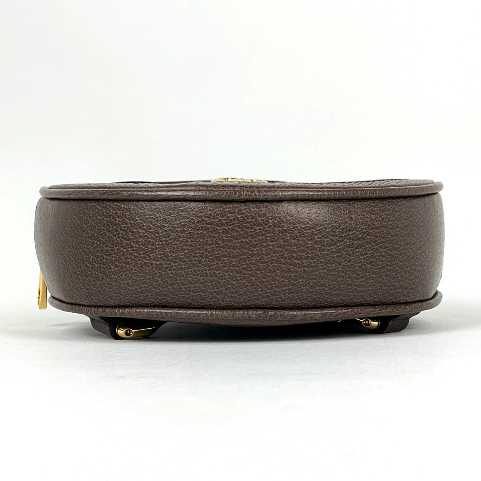 Gucci Sherry Line Brown Coated Canvas Leather Backpack (Pre-Owned)