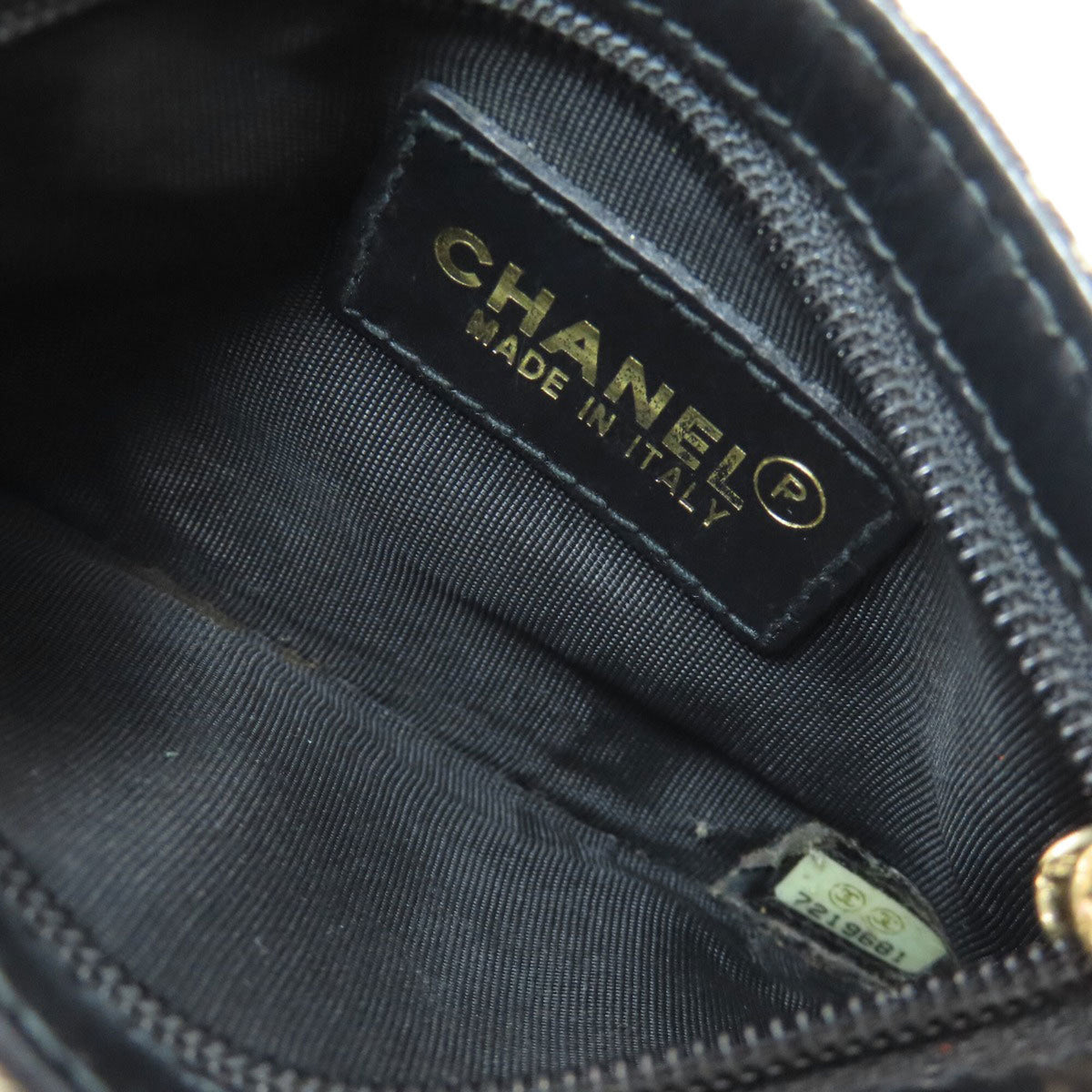 Chanel Black Canvas Tote Bag (Pre-Owned)