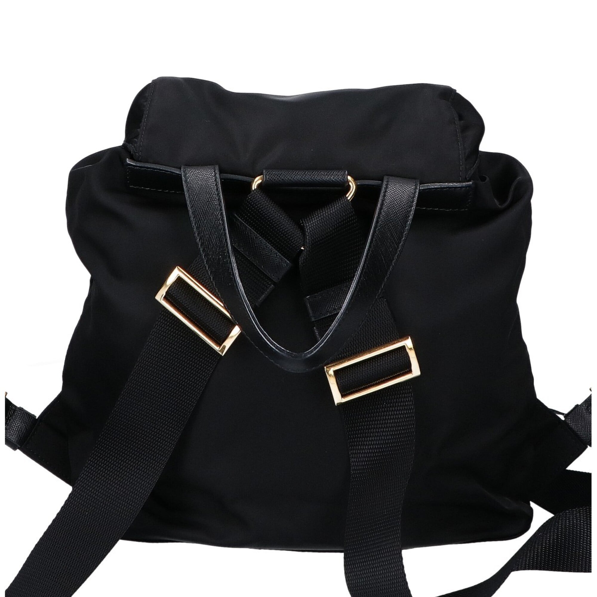 Prada Black Nylon Backpack (Pre-Owned)