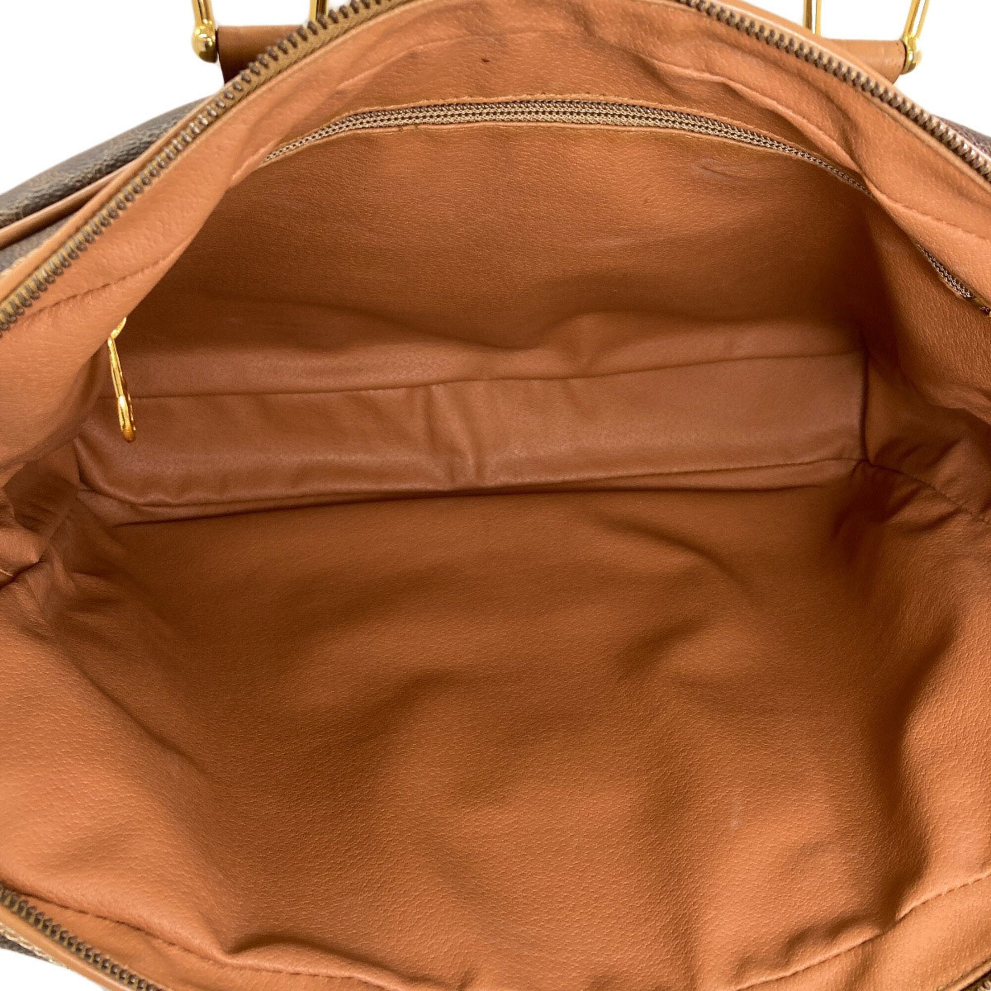 Celine Brown Leather Briefcase (Pre-Owned)