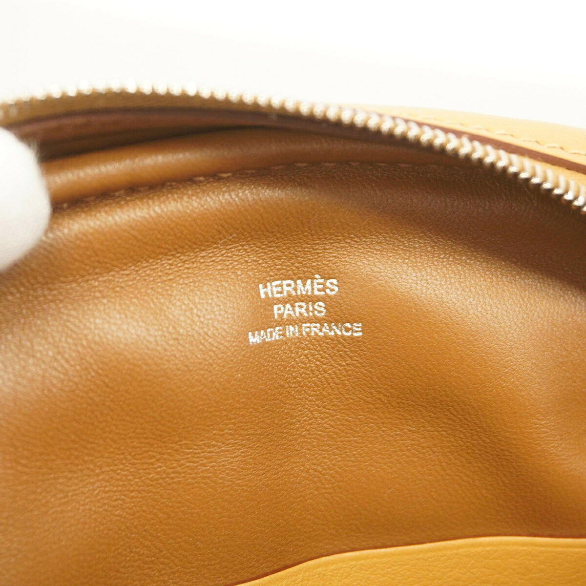 Hermes Silver Swift Leather Shoulder Bag (Pre-Owned)
