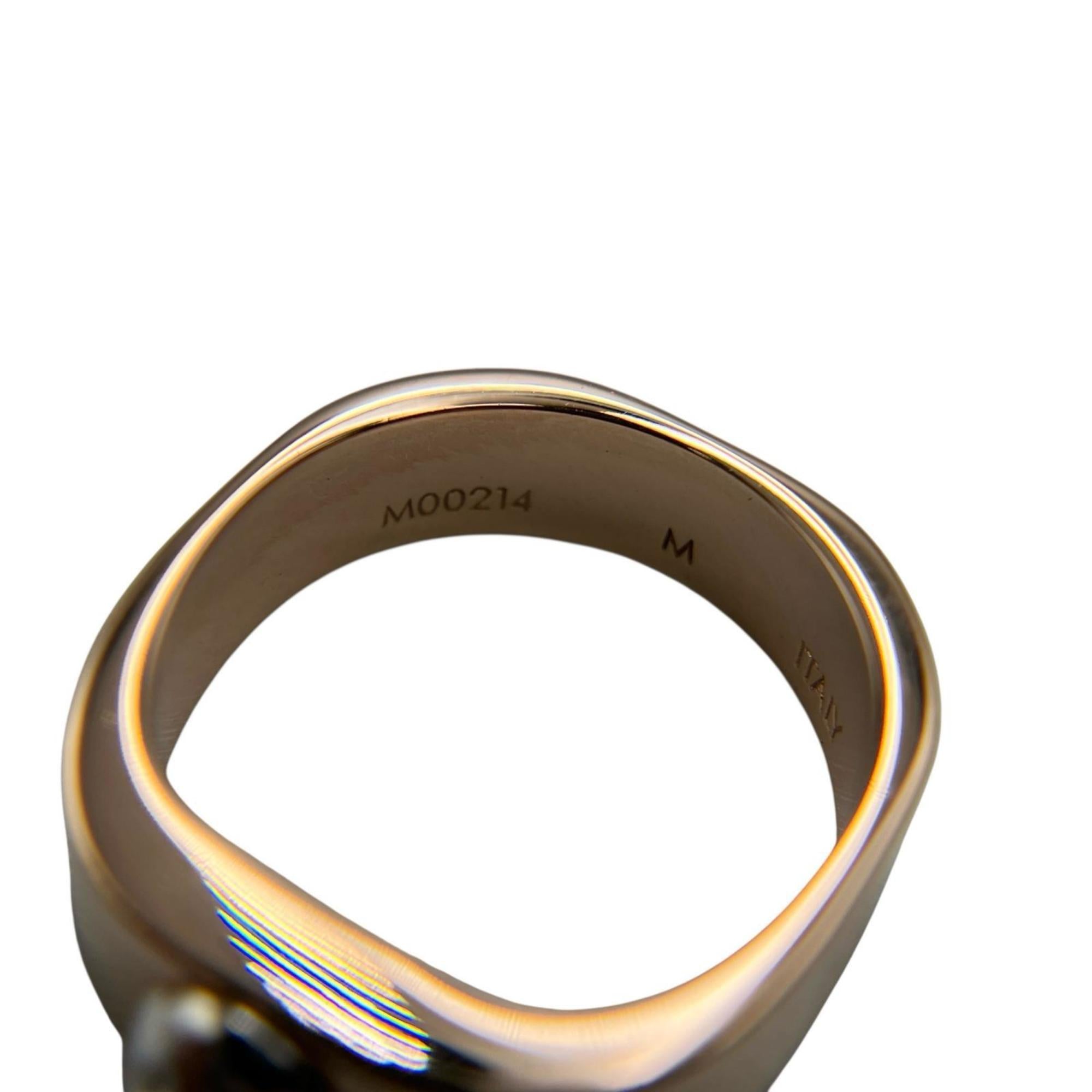 Louis Vuitton Pink Gold Metal Band Ring (Pre-Owned)