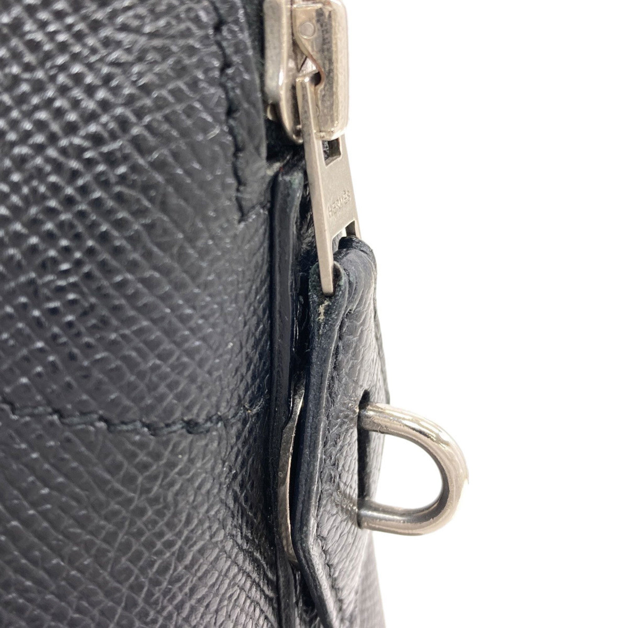 Hermes Black Epsom Leather Handbag (Pre-Owned)