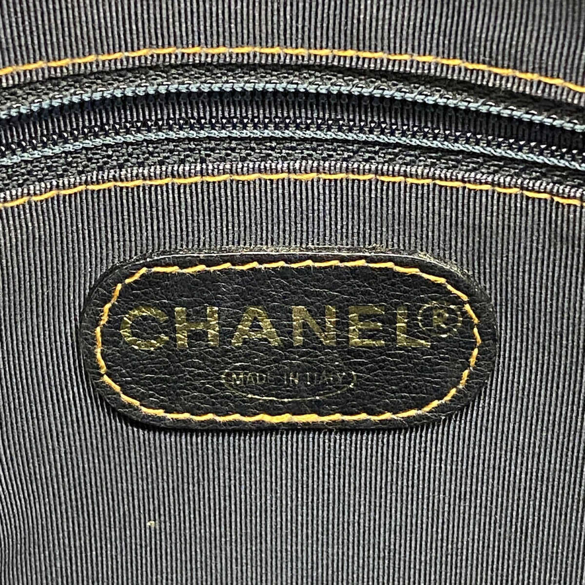 Chanel Blue Denim Tote Bag (Pre-Owned)