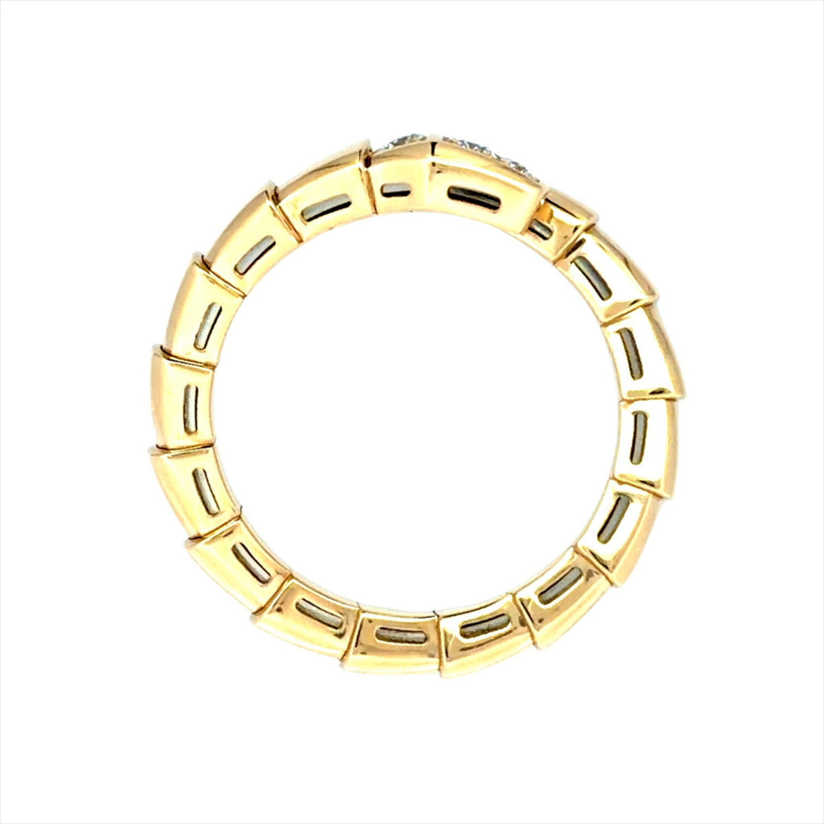 Bvlgari Serpenti Yellow Gold (18K) Band Ring (Pre-Owned)