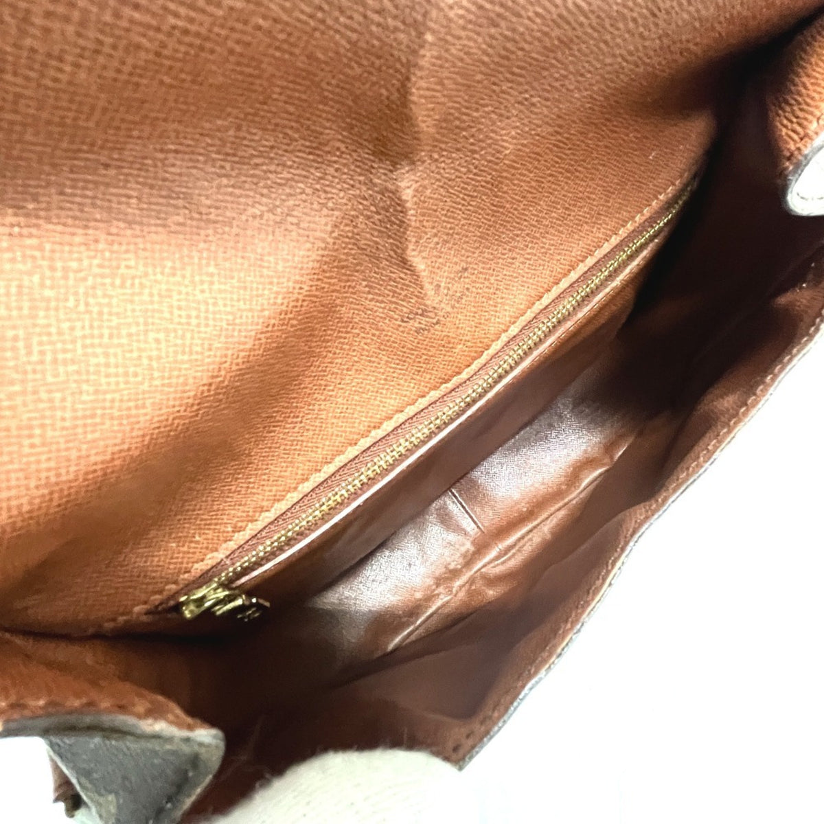 Louis Vuitton Brown Monogram Shoulder Bag (Pre-Owned)