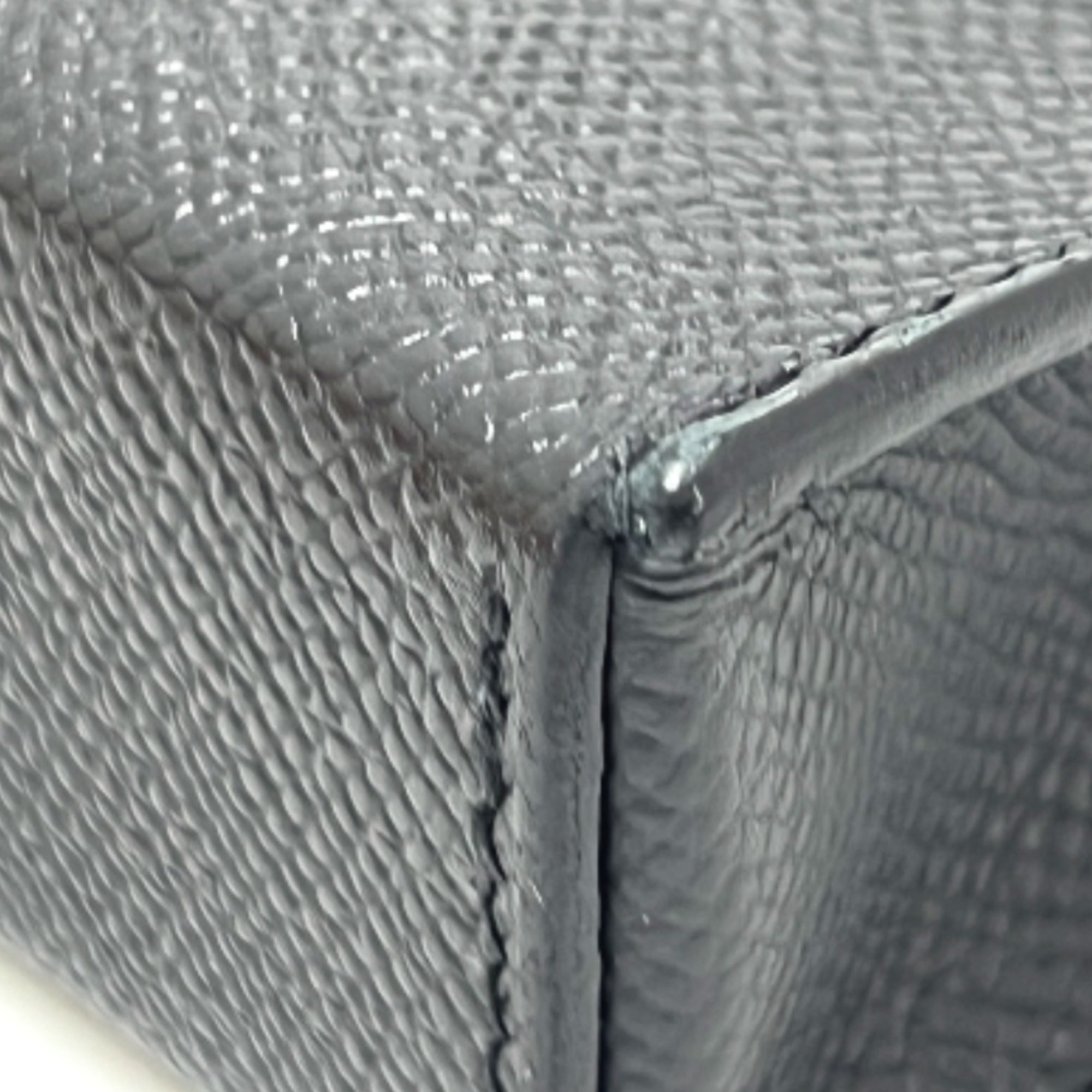 Hermes Black Epsom Leather Shoulder Bag (Pre-Owned)