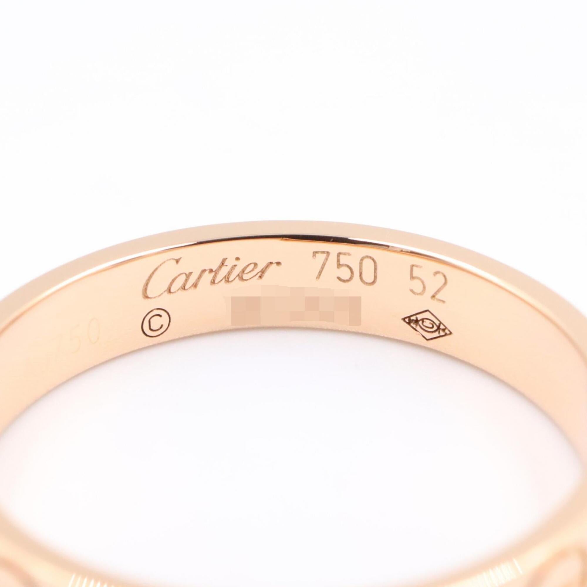 Cartier Gold Pink Gold (18K) Band Ring (Pre-Owned)