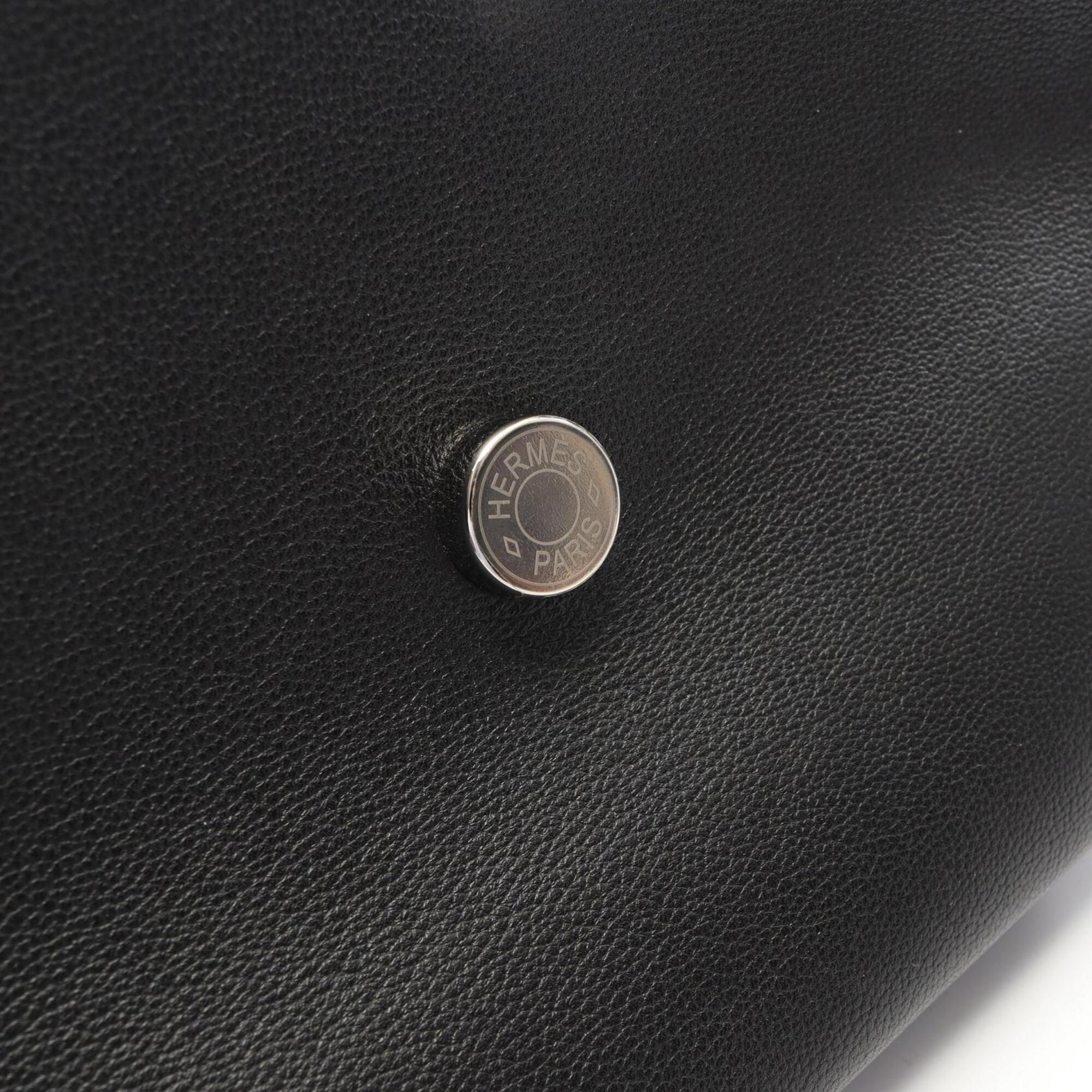 Hermes Black Handbag Shoulder Bag (Pre-Owned)