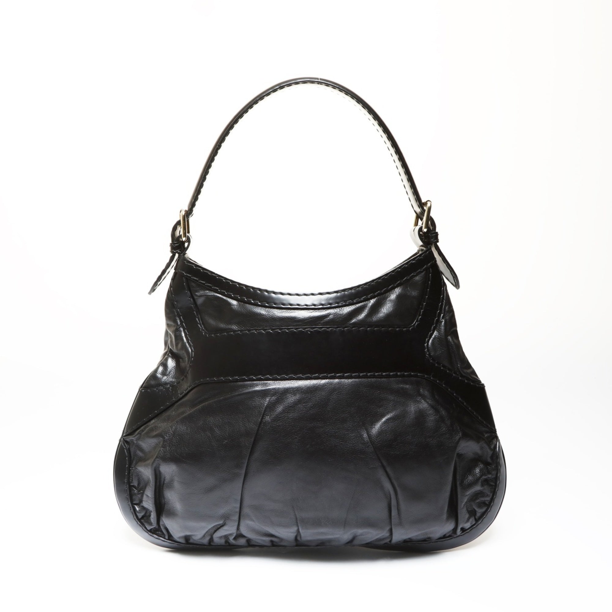 Gucci Black Bow Shoulder Bag (Pre-Owned)