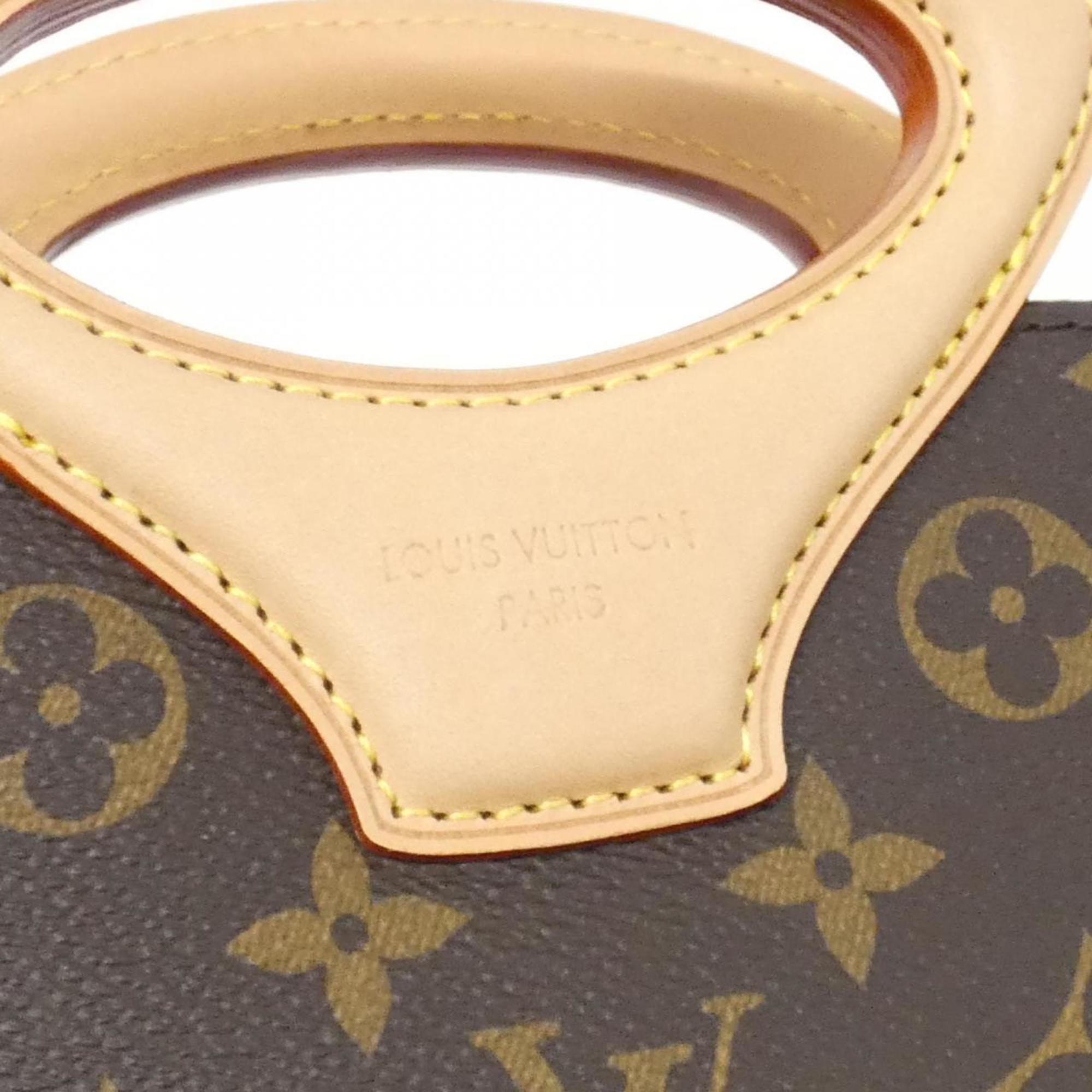 Louis Vuitton Marron Coated Canvas Shoulder Bag (Pre-Owned)