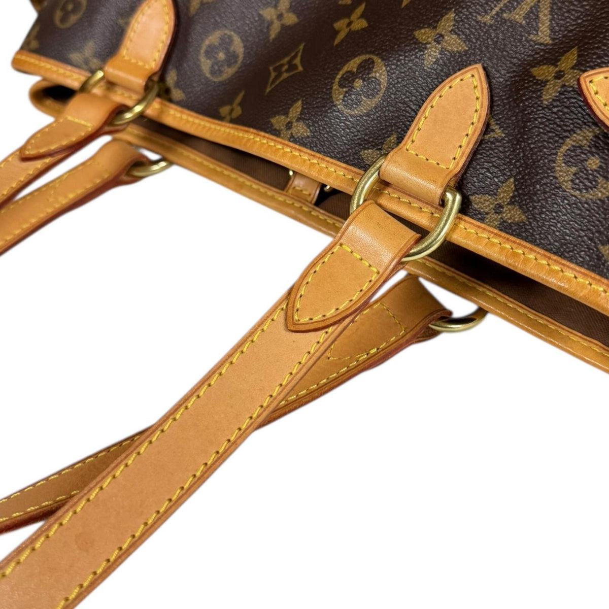 Louis Vuitton Brown Monogram Canvas Shoulder Bag (Pre-Owned)