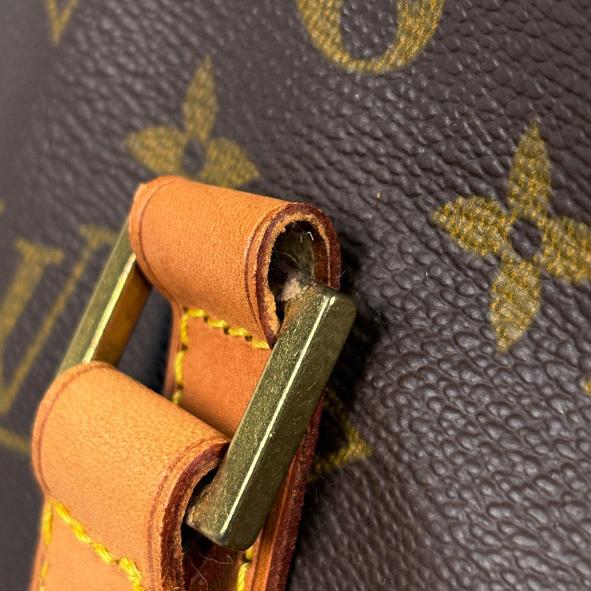 Louis Vuitton Brown Monogram Shoulder Bag Tote Bag (Pre-Owned)