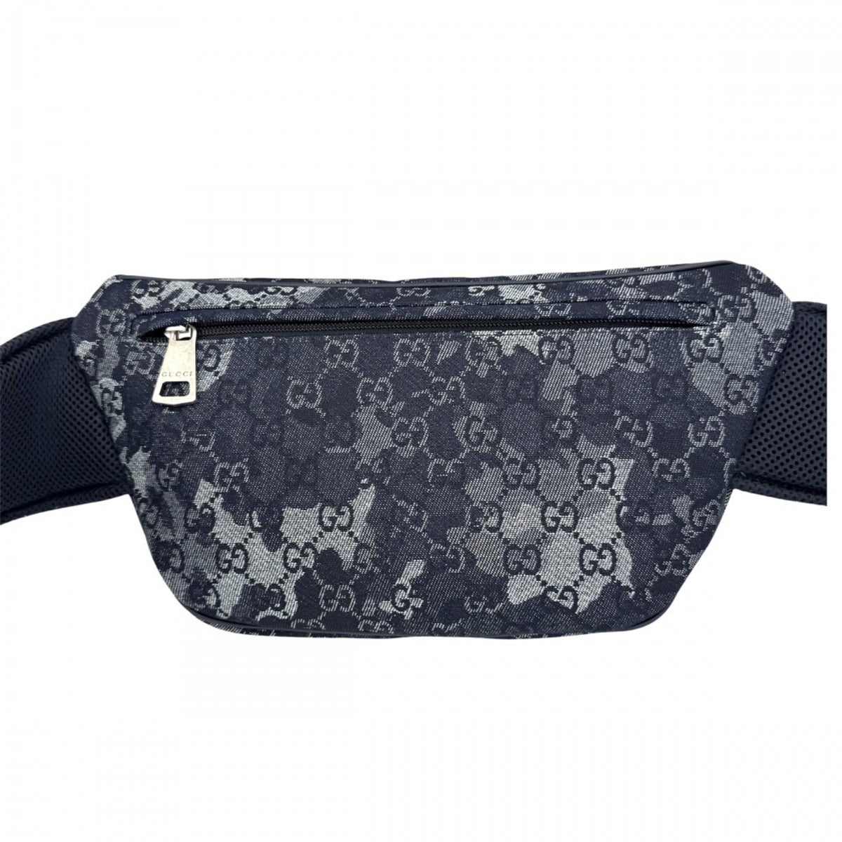 Gucci Navy Denim Fanny Pack (Pre-Owned)
