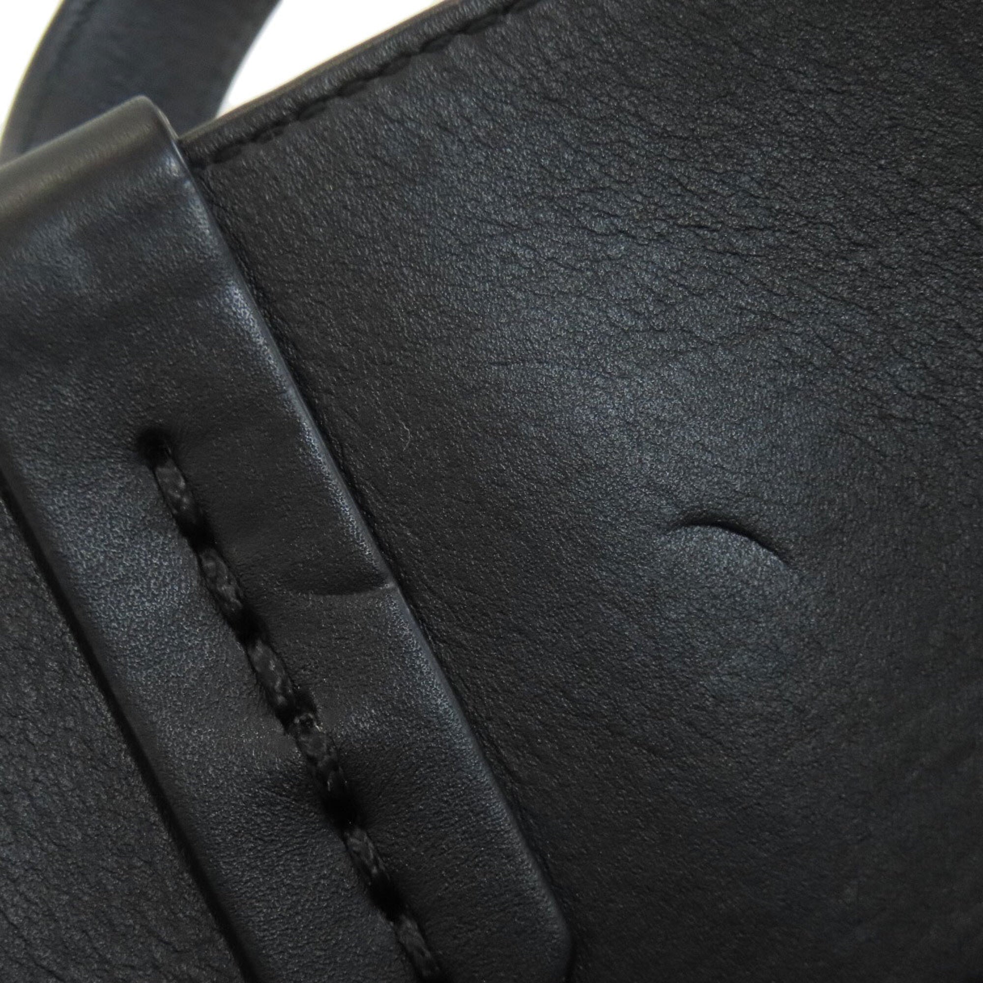 Bvlgari Black Leather Tote Bag (Pre-Owned)