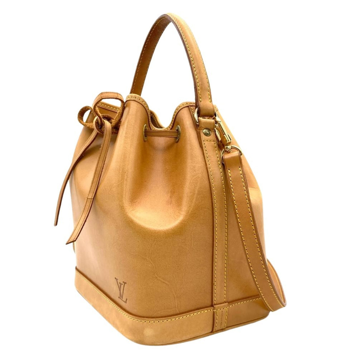 Louis Vuitton Beige Nomade Leather Handbag (Pre-Owned)