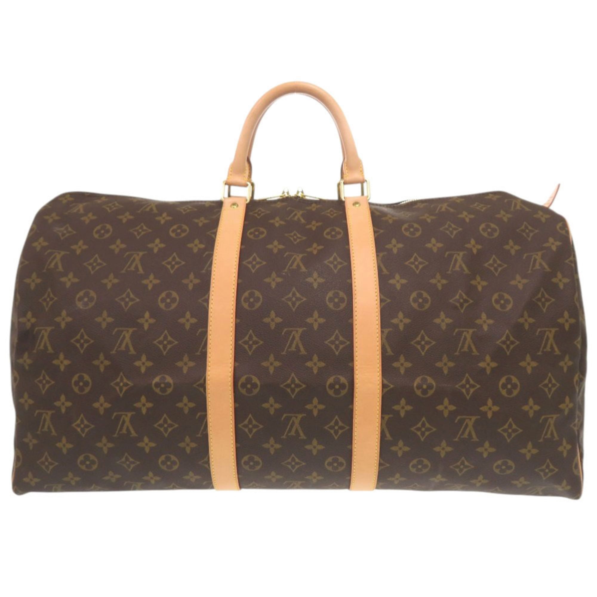 Louis Vuitton Brown Monogram Monogram Boston Bag (Pre-Owned)