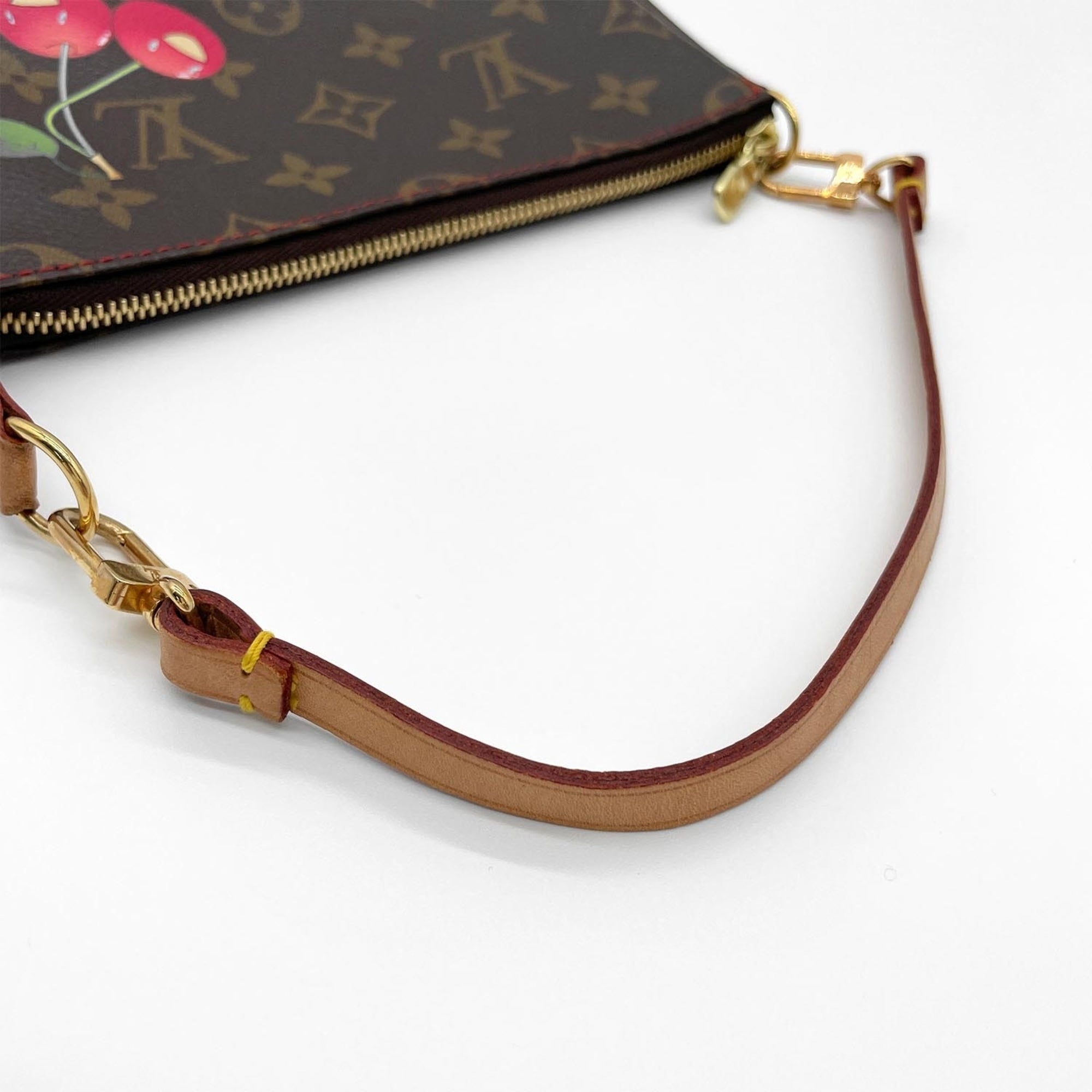 Louis Vuitton Brown Coated Canvas Pvc Handbag (Pre-Owned)